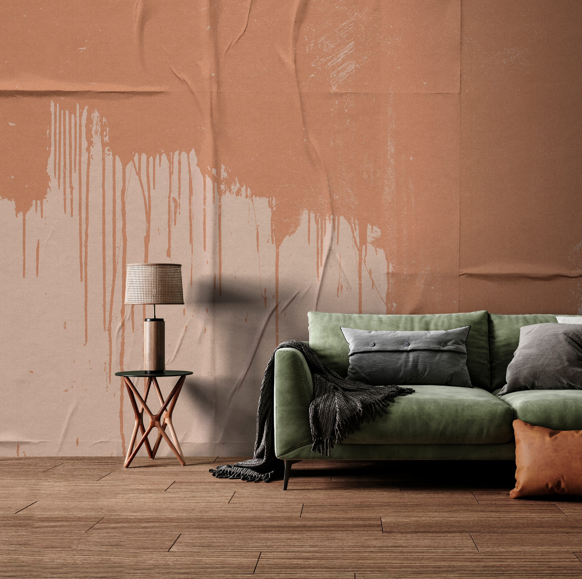 AS Fototapete Walls by Patel 5 3D Orange DD134147