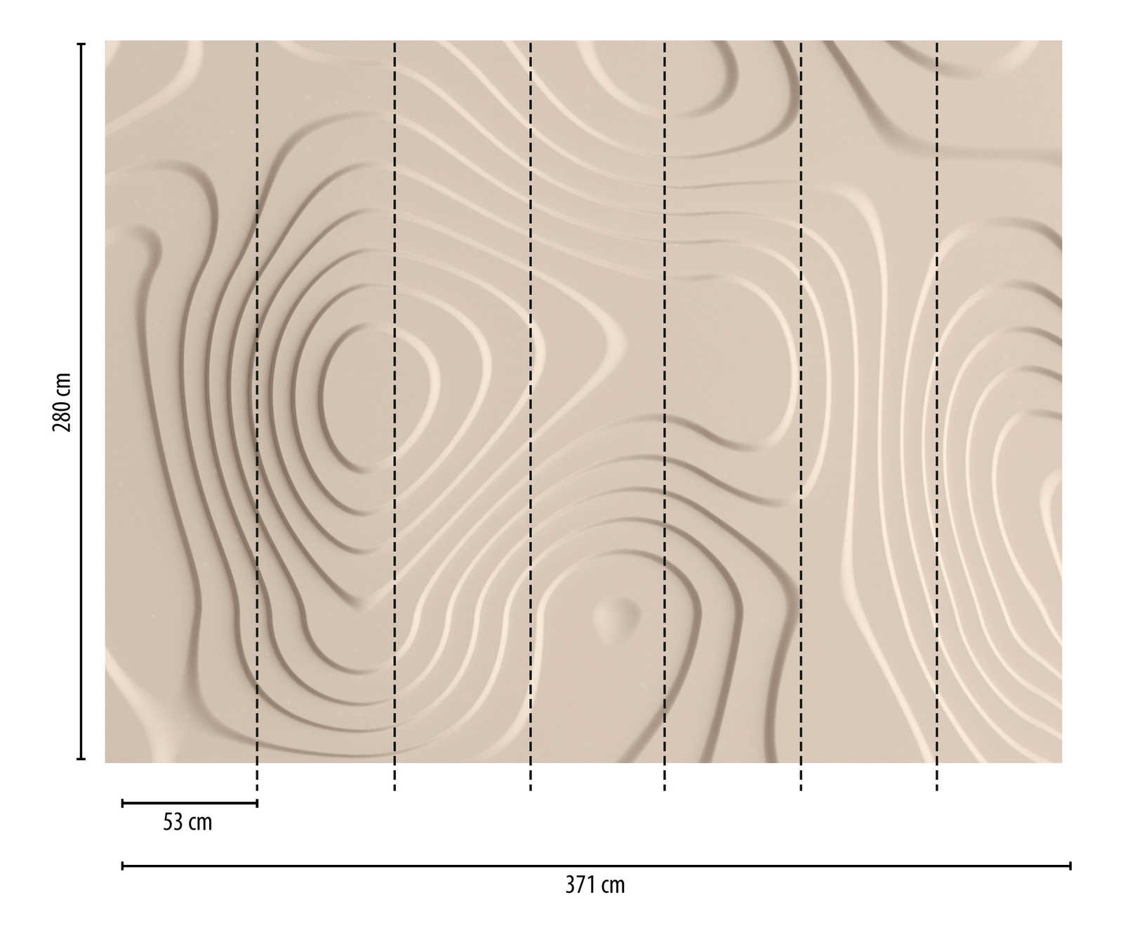 Livingwalls Vliestapete The Wall 3D 382921