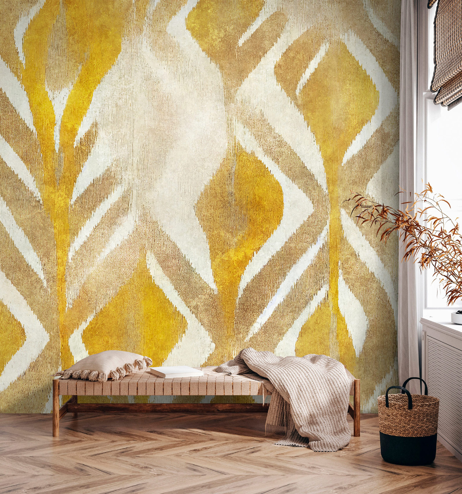 AS Fototapete Walls by Patel 5 Geometrisch Gelb DD134213