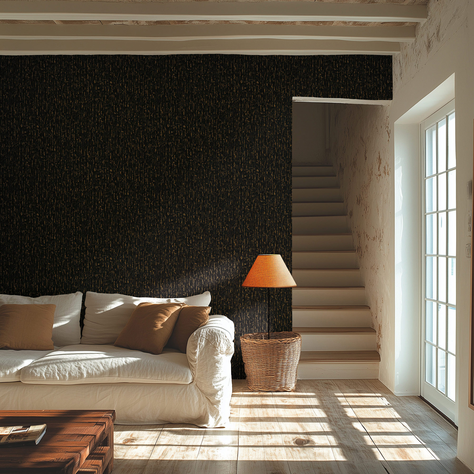 AS Vliestapete MS Hot Spots Modern Schwarz 786667