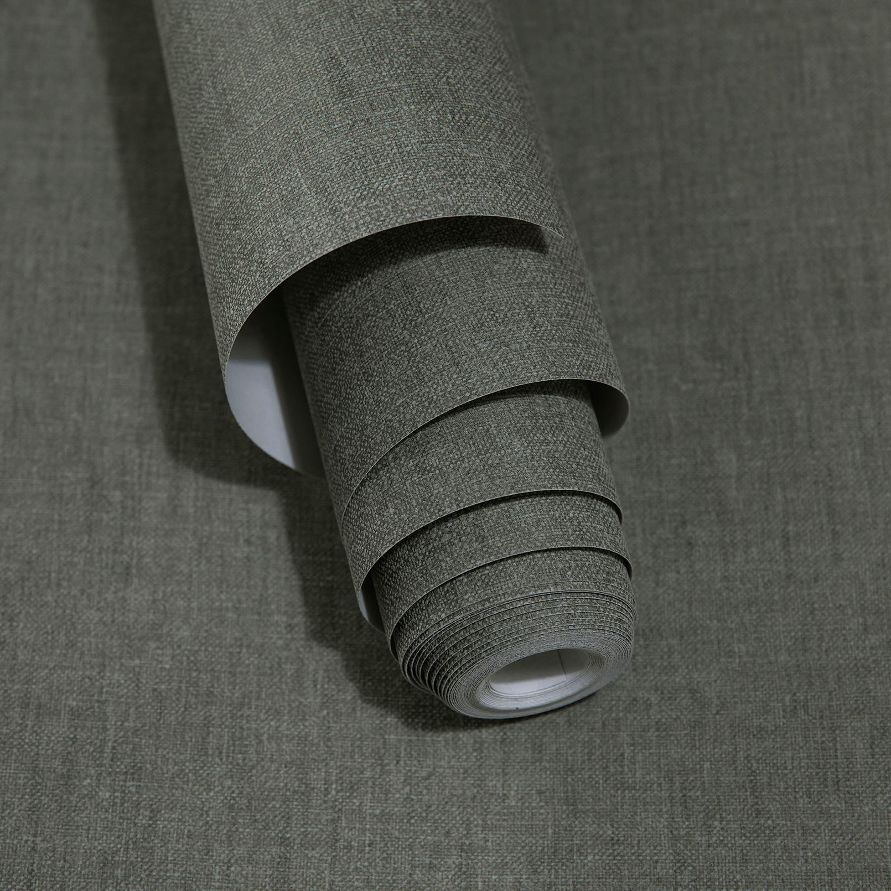 Hohenberger Vliestapete Tesoro Collage Uni Verde 65600