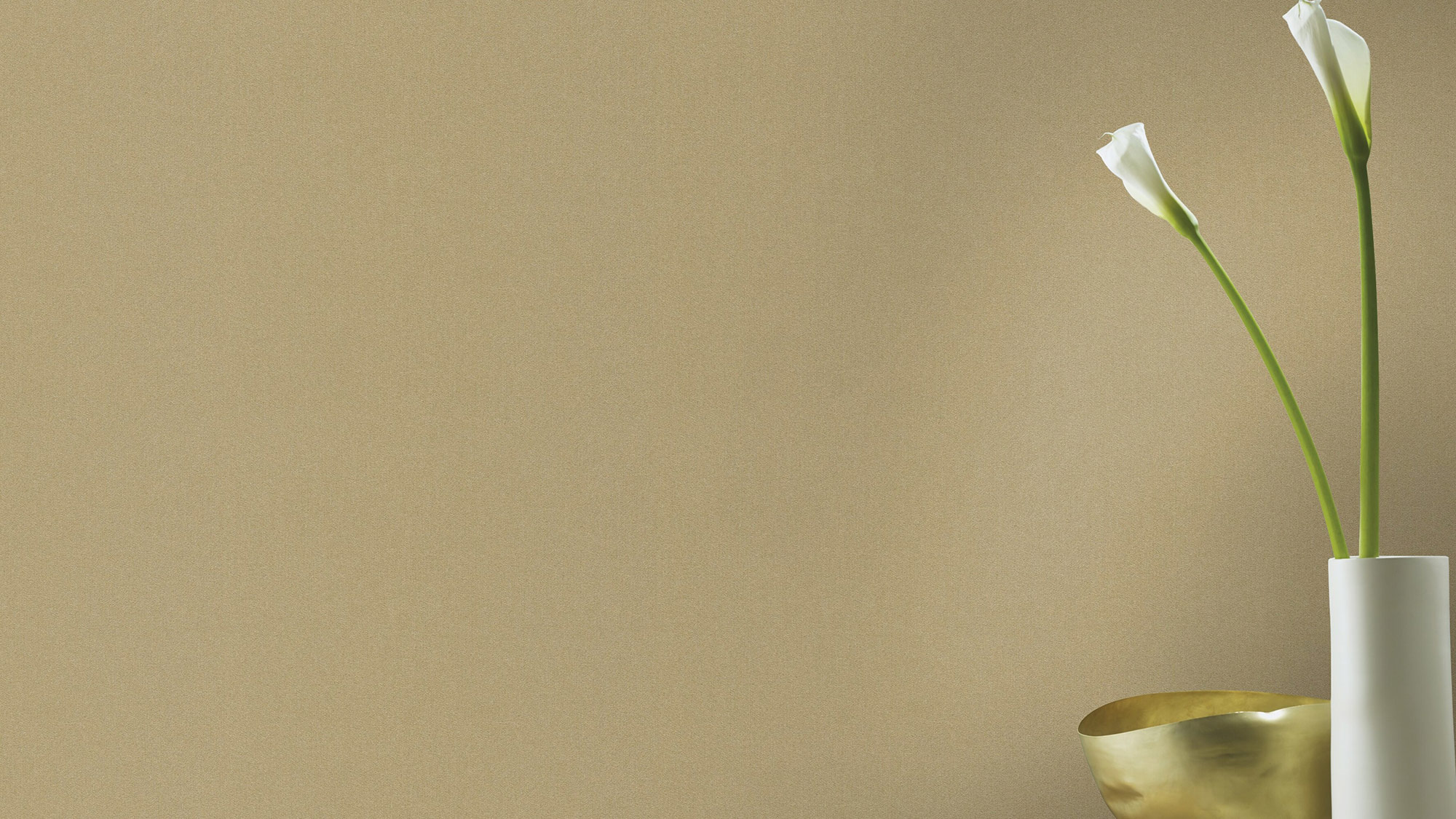 Rasch Vliestapete Welcome Home Gold-Perlgold 441659