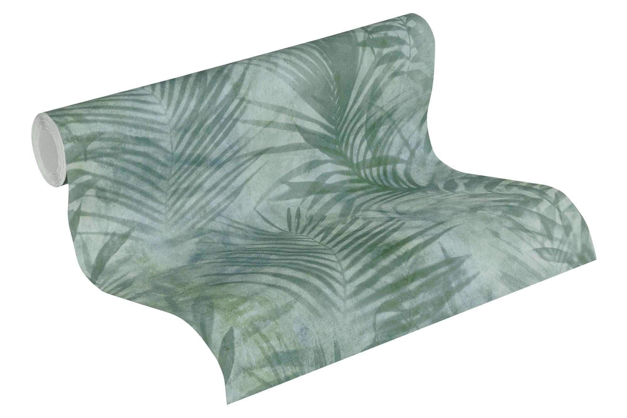 AS Vliestapete Neue Bude 2.0 II Blätter grün 374111