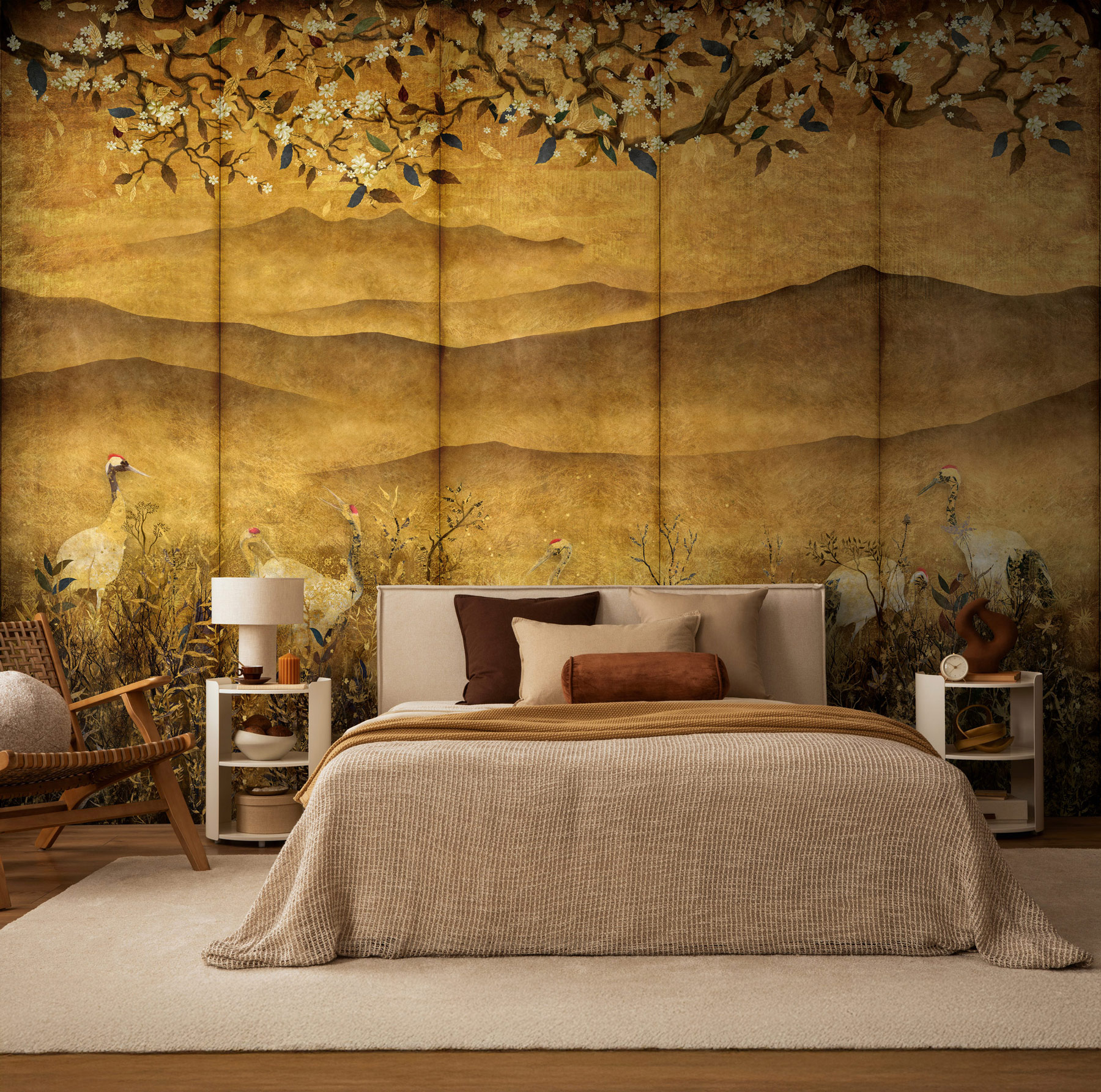 AS Fototapete The Wall 4 Natur Braun 396151