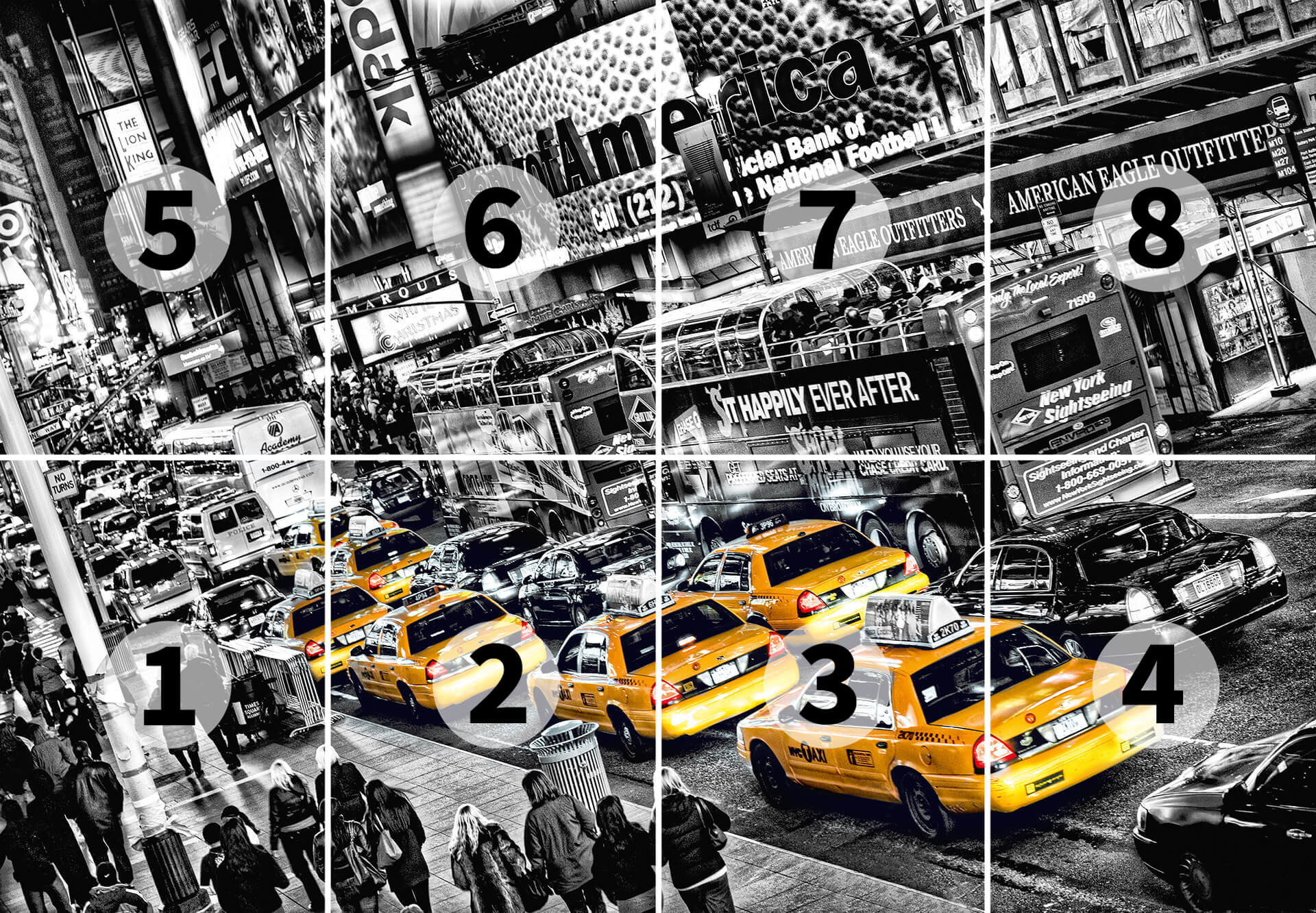 AS Fototapete Designwalls 2.0 Cabs Queue Taxi DD118877