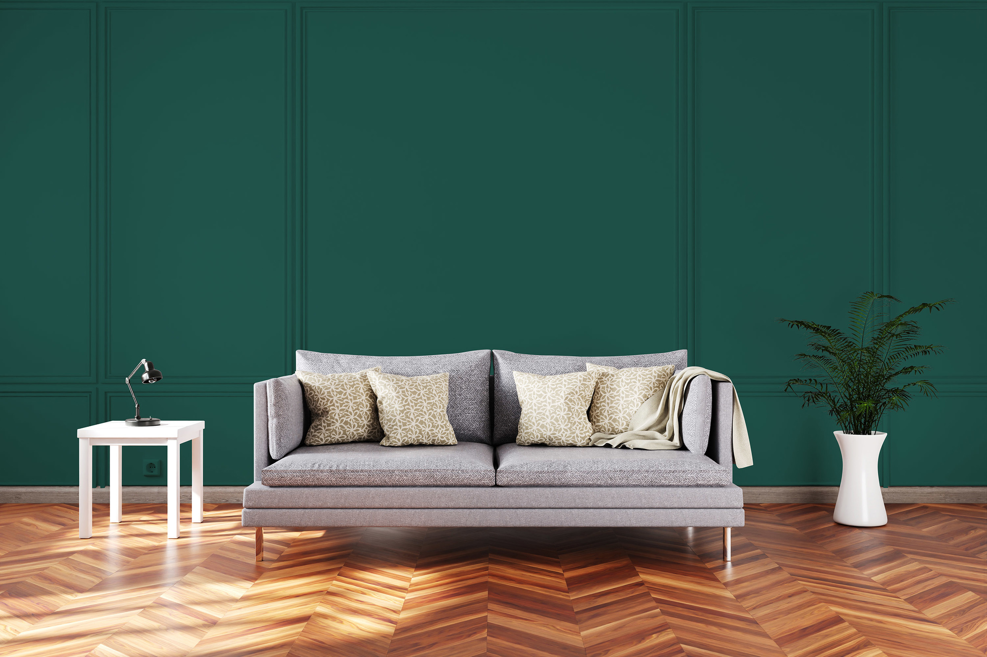 AS Premium Innenwandfarbe Puro c4012 emerald green 1 L