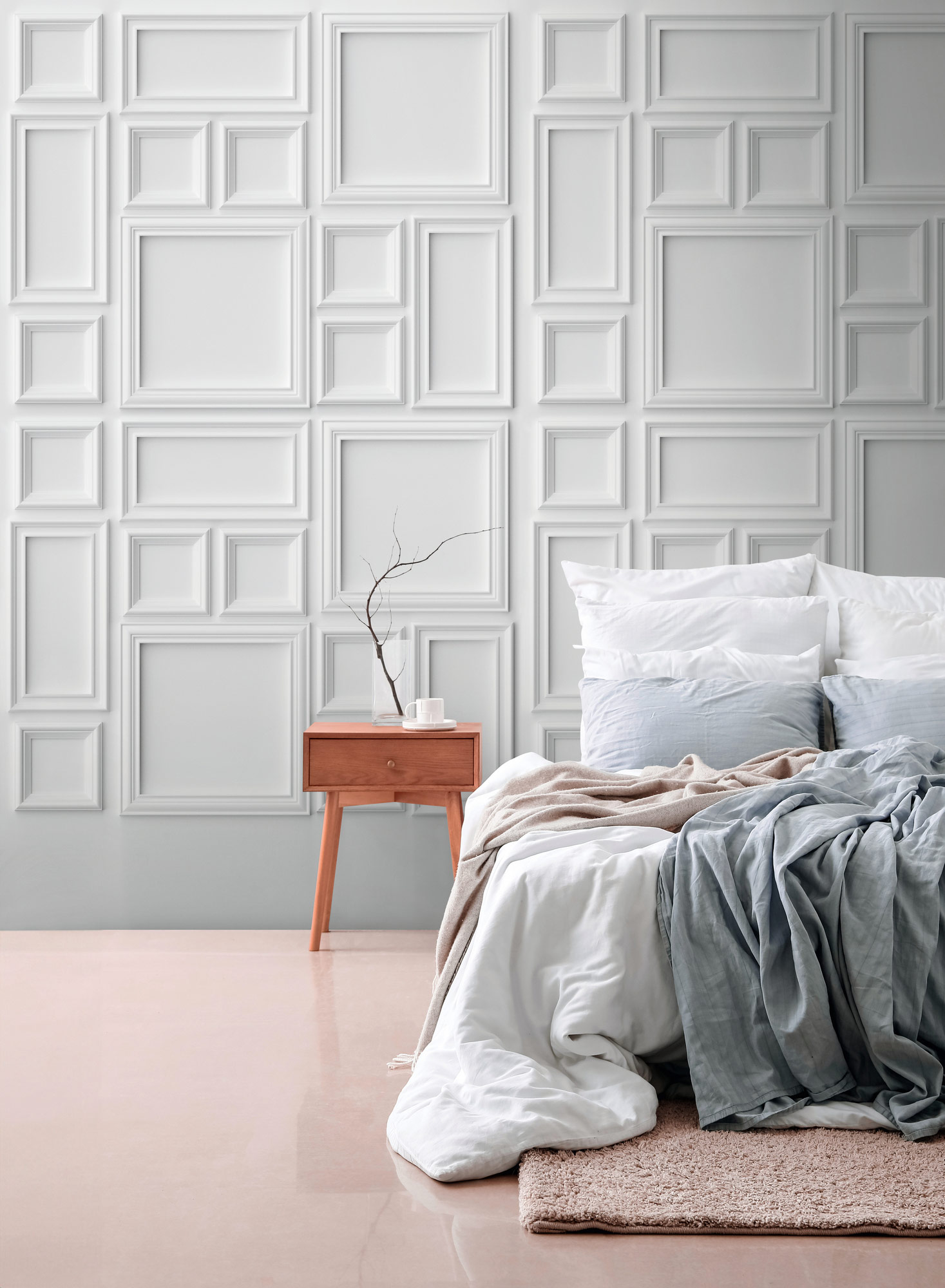 Livingwalls Vliestapete The Wall 3 Bilderrahmen 398211