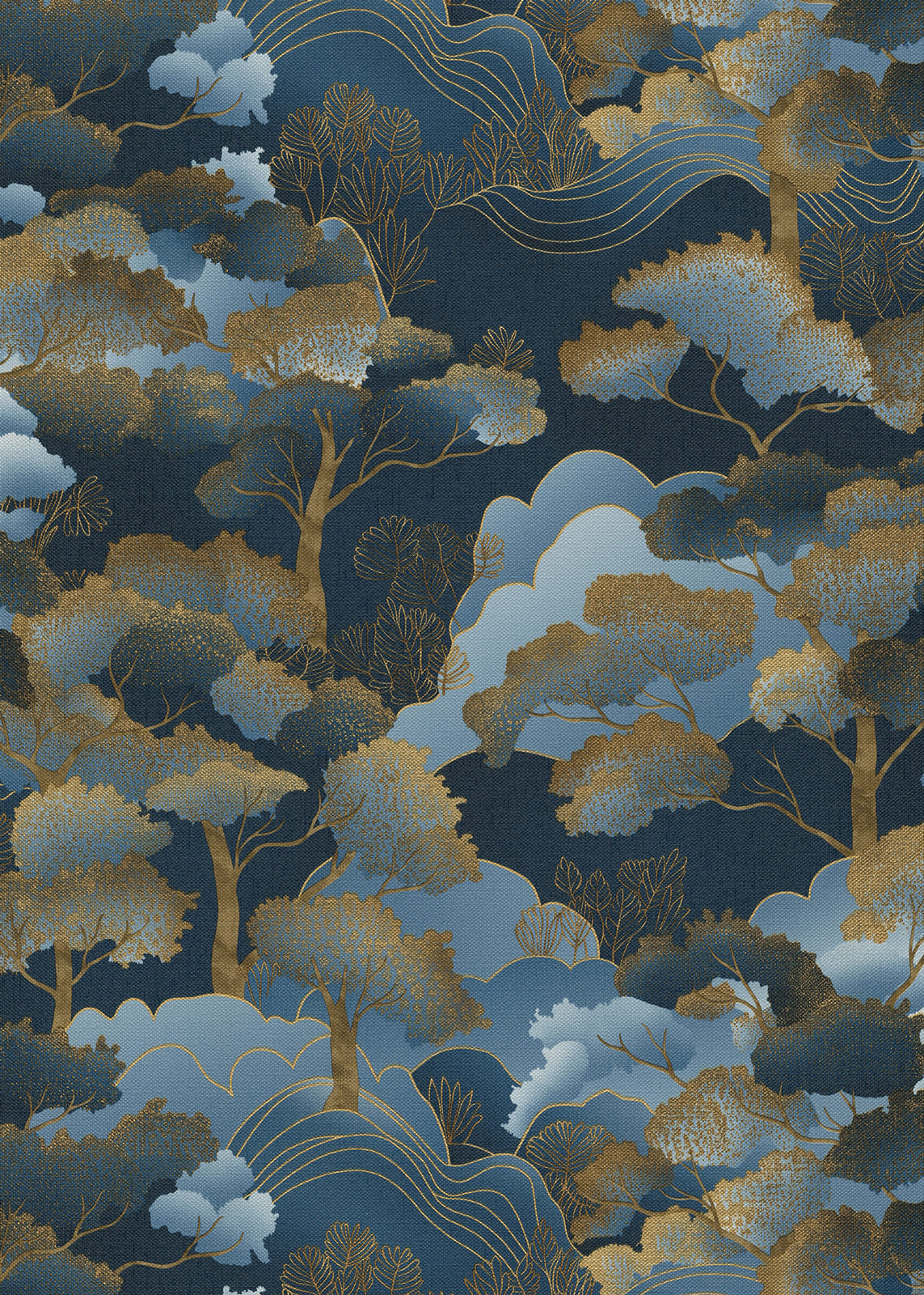 Erismann Vliestapete Elle 4 blau 1044808