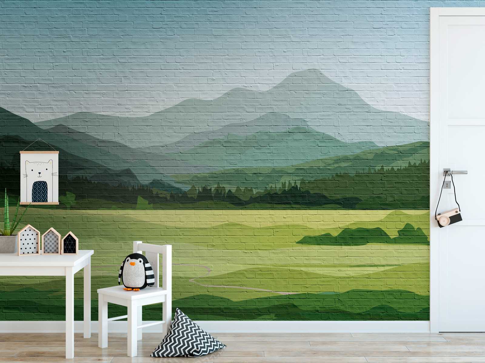 Livingwalls Vliestapete The Wall Berge 382981