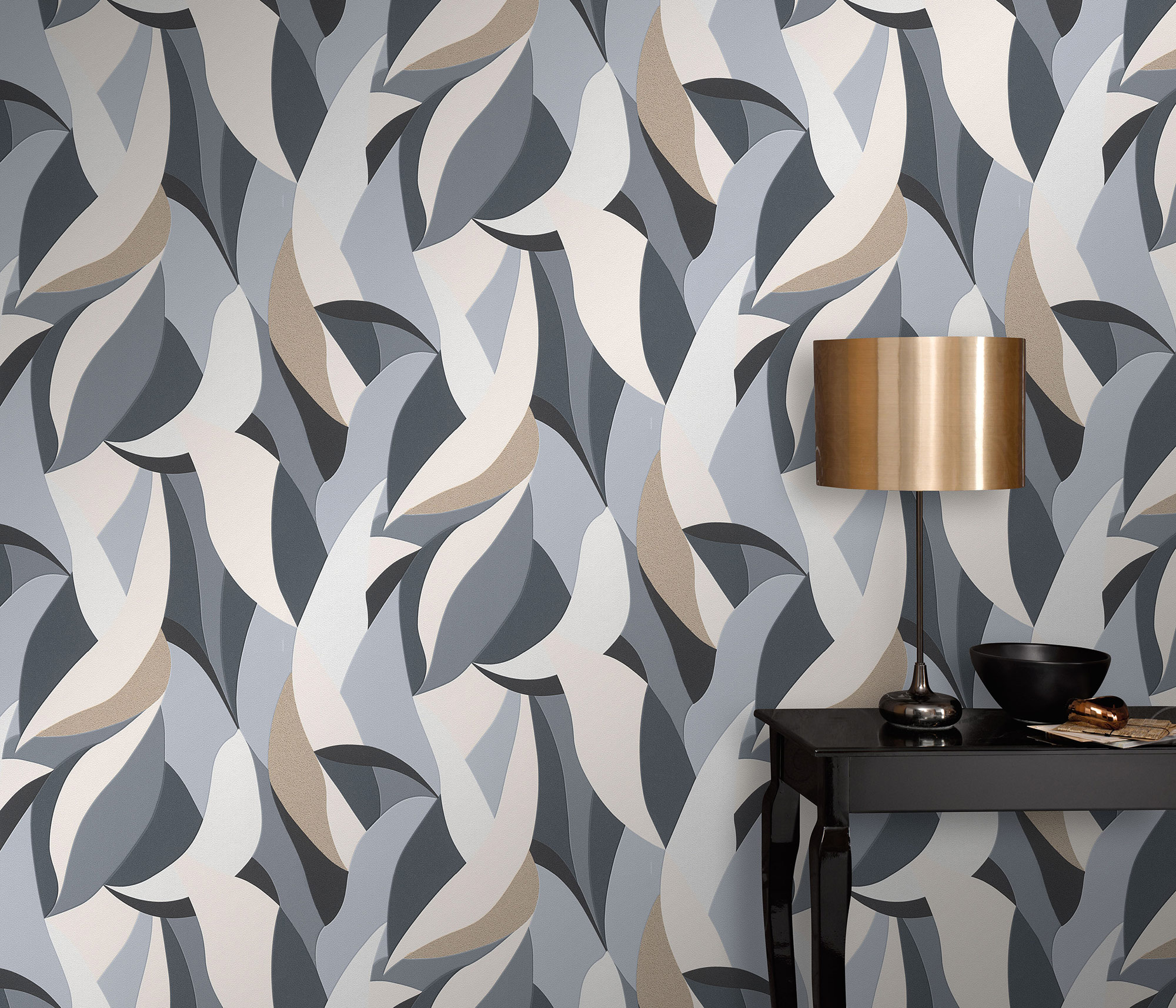 Erismann Vliestapete Elle 3 schwarz 1033115