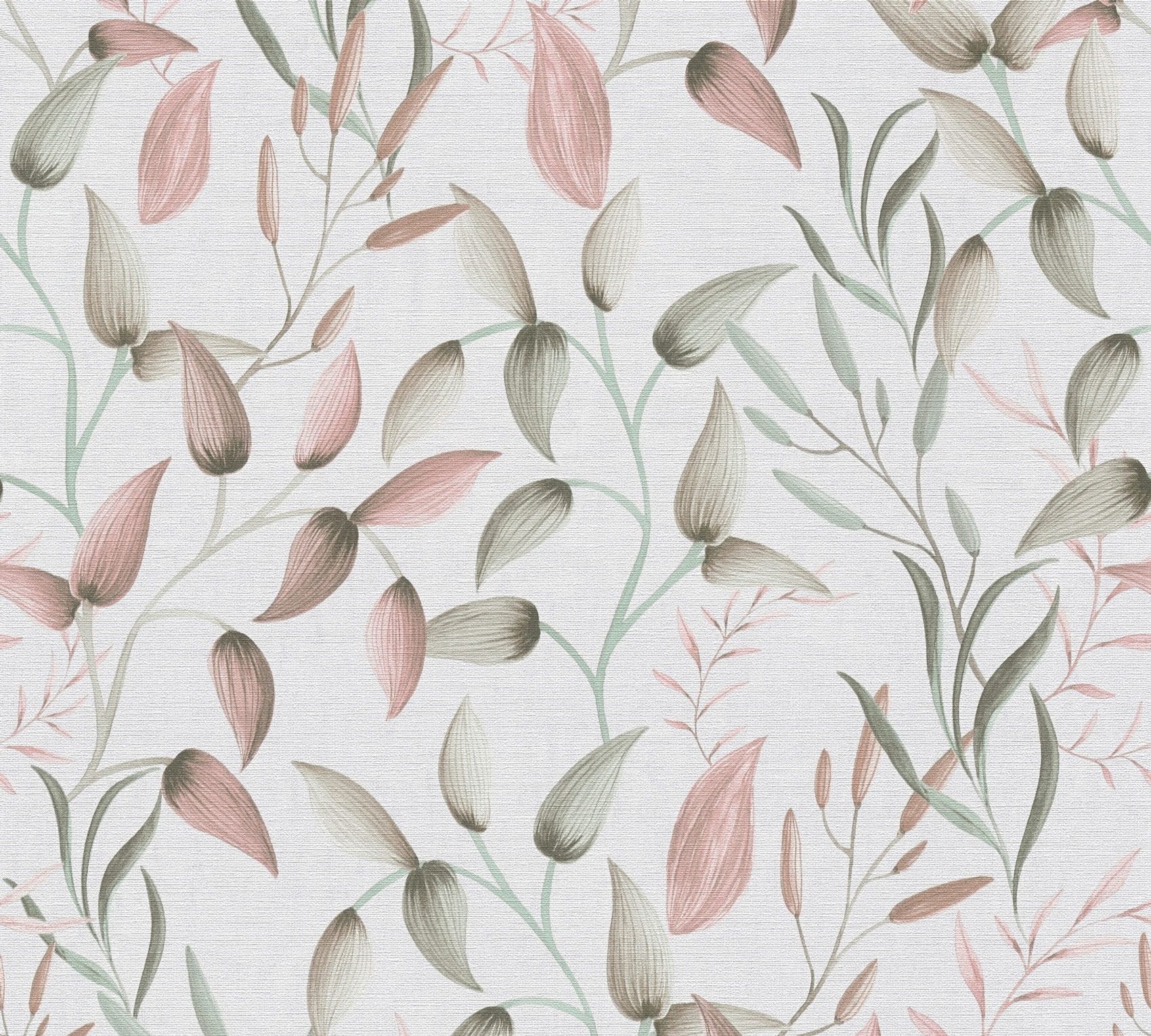 AS Vliestapete PintWalls II Blätter Grün 397451