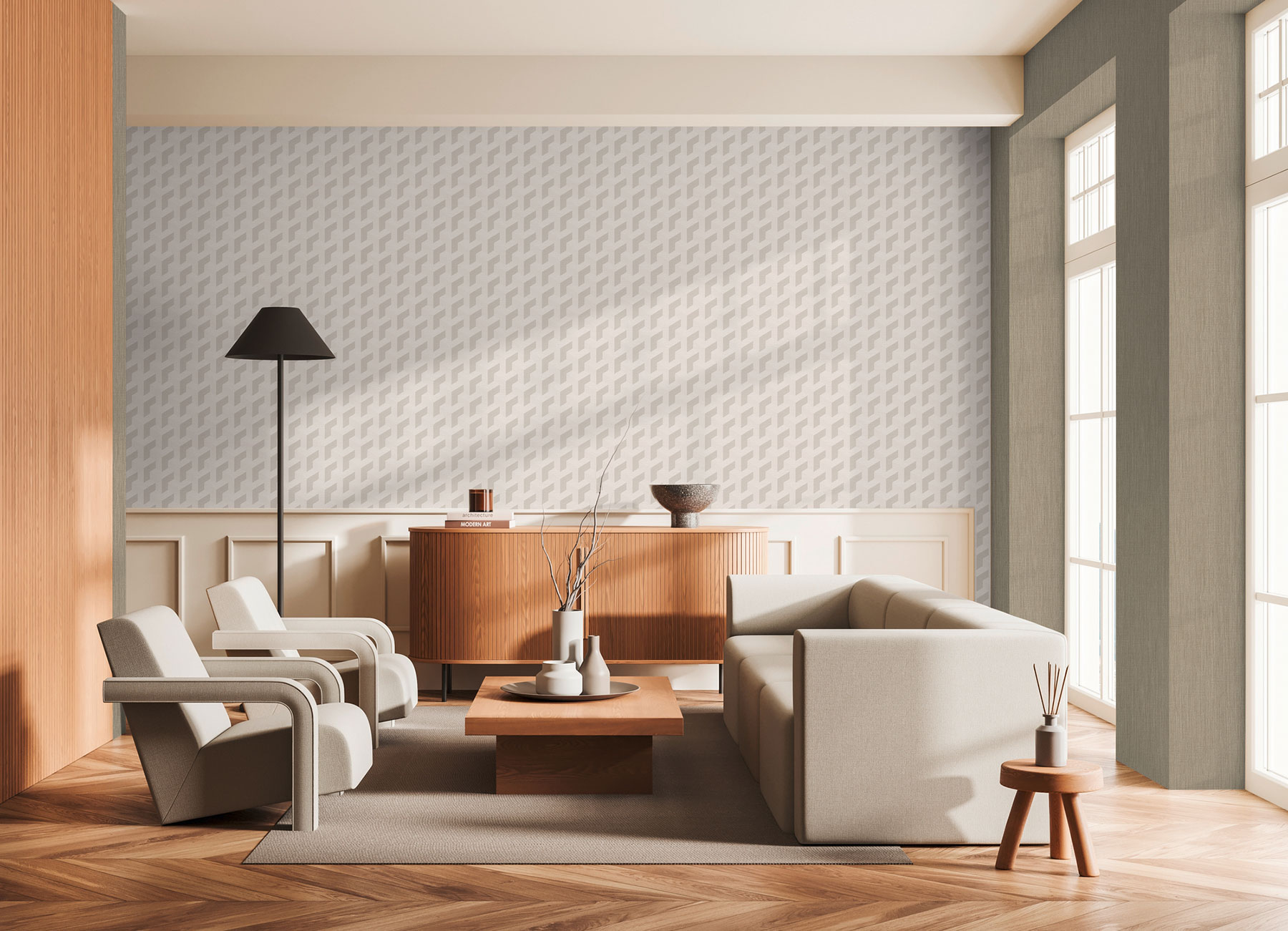 AS Vliestapete Daniel Hechter 7 Grafik Grau 781504