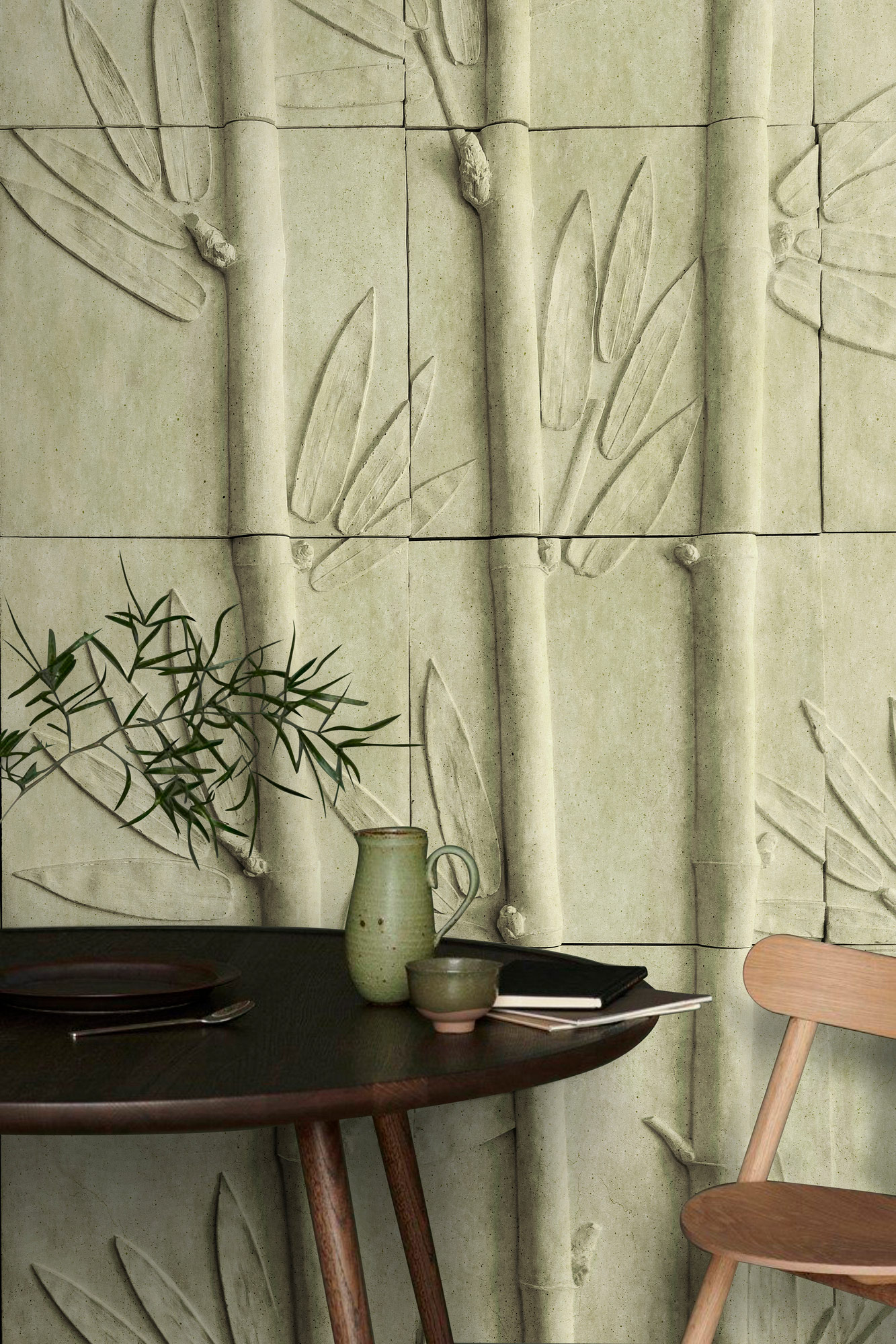 AS Fototapete Walls by Patel 5 Bambus Grün DD134303