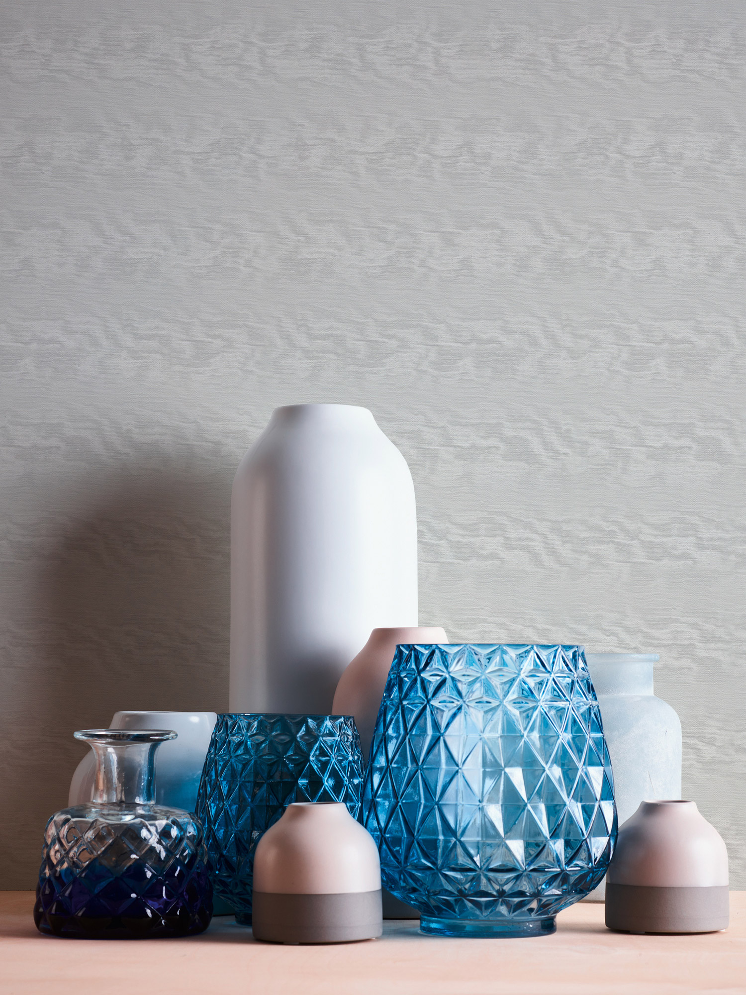 AS Vliestapete Maison Charme Unis grau 305267