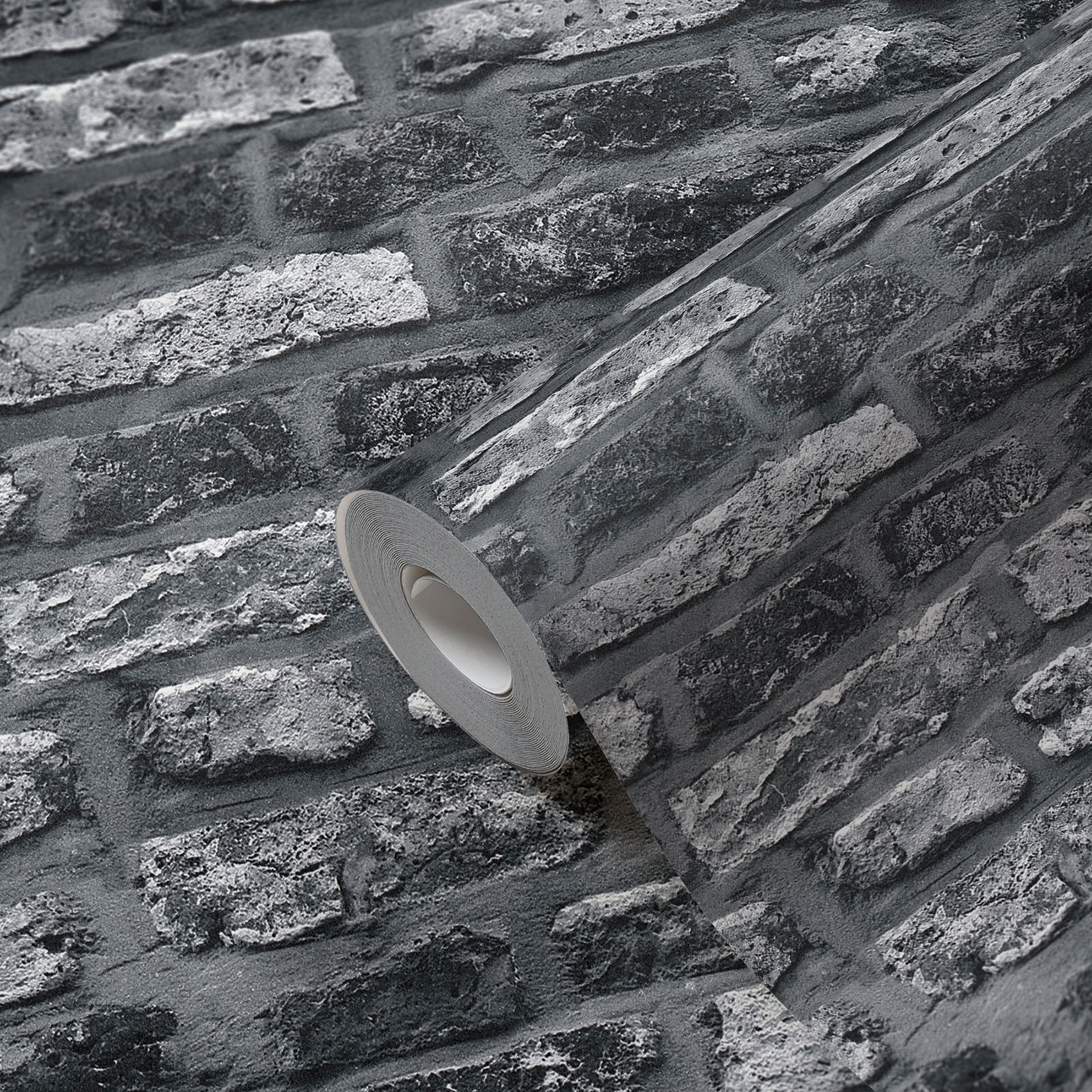 AS Vliestapete Elements 2 Steintapete Grau 362812