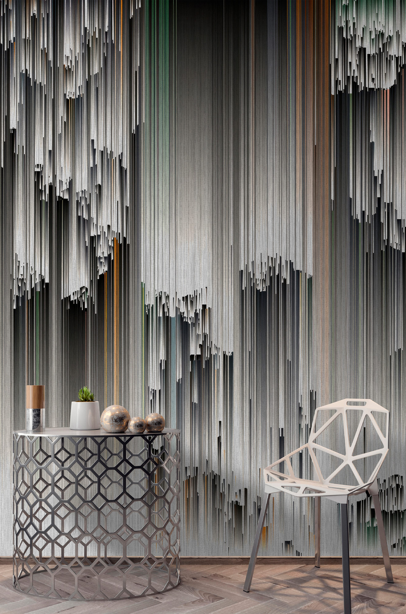 AS Fototapete Walls by Patel 5 3D Grau DD135017