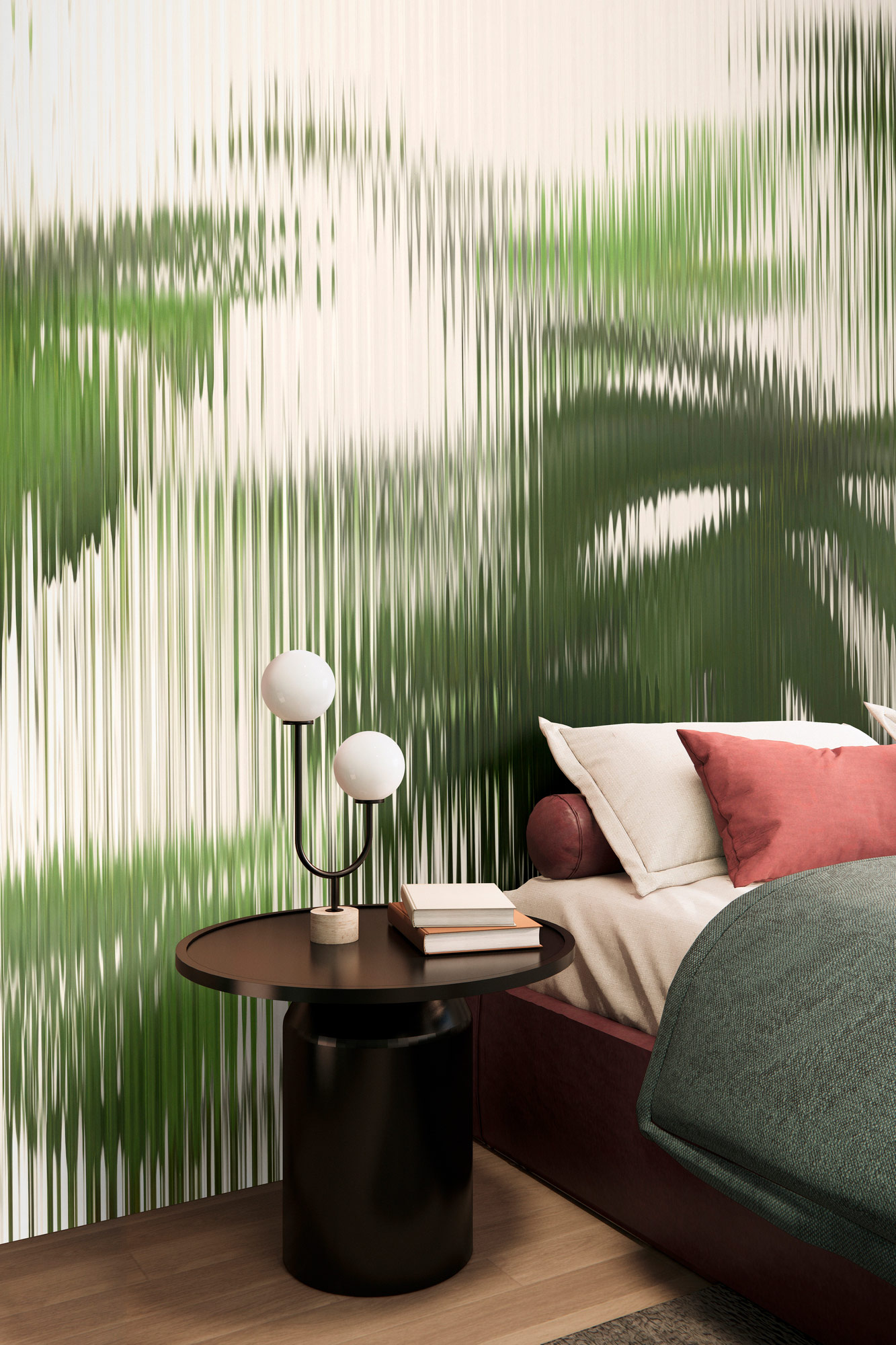 AS Fototapete Walls by Patel 5 Blätter Grün DD134975