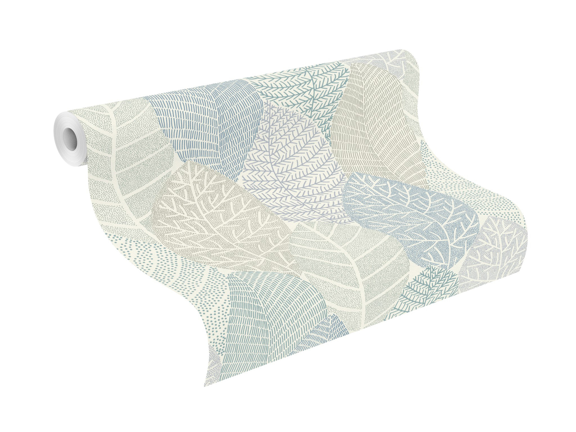 Rasch Vliestapete Symphony Blau-Hellblau 867114