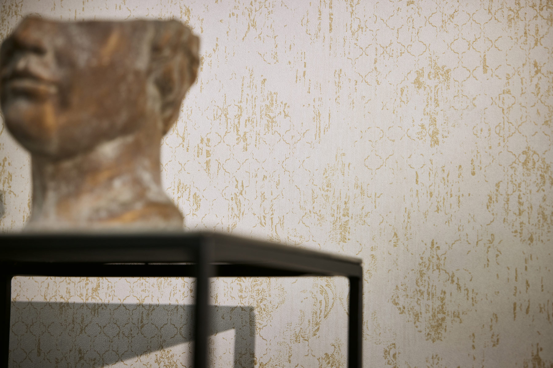 AS Vliestapete MS Hot Spots Ornament Creme 786722