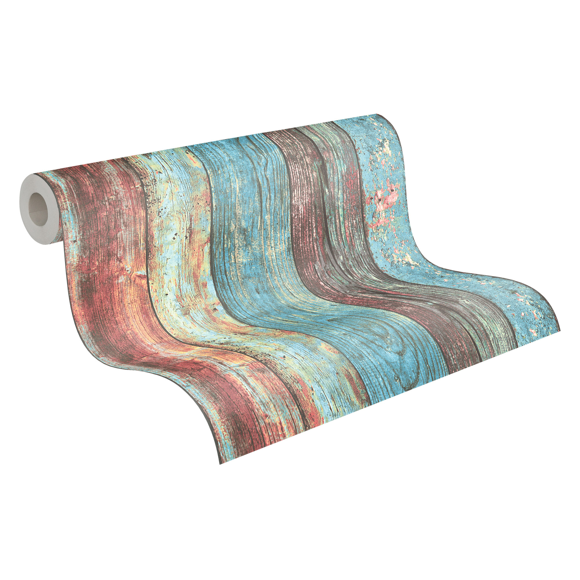 AS Vliestapete Elements 2 Holzoptik Bunt 307231