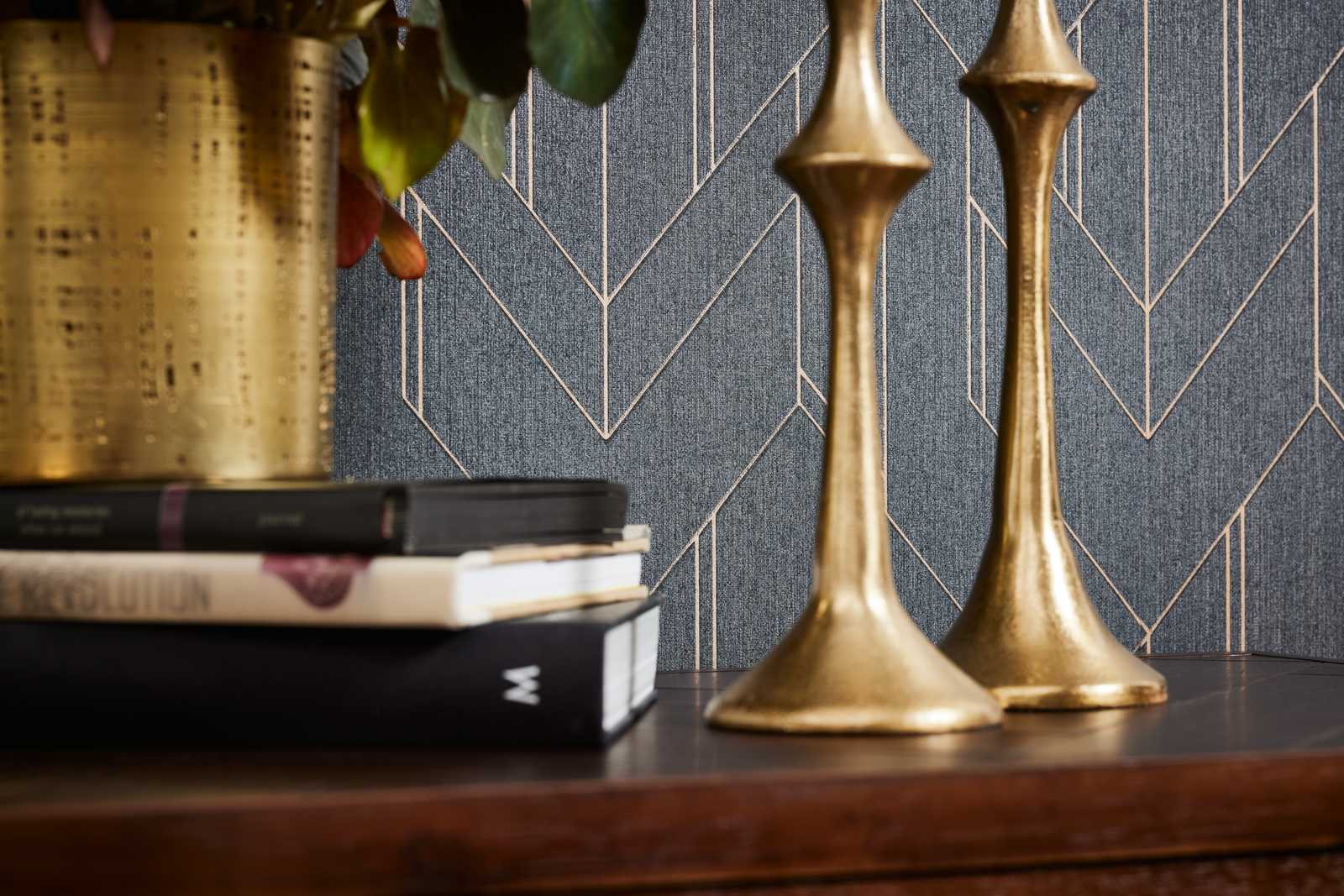 AS Vliestapete AP VILLA schwarz 373691