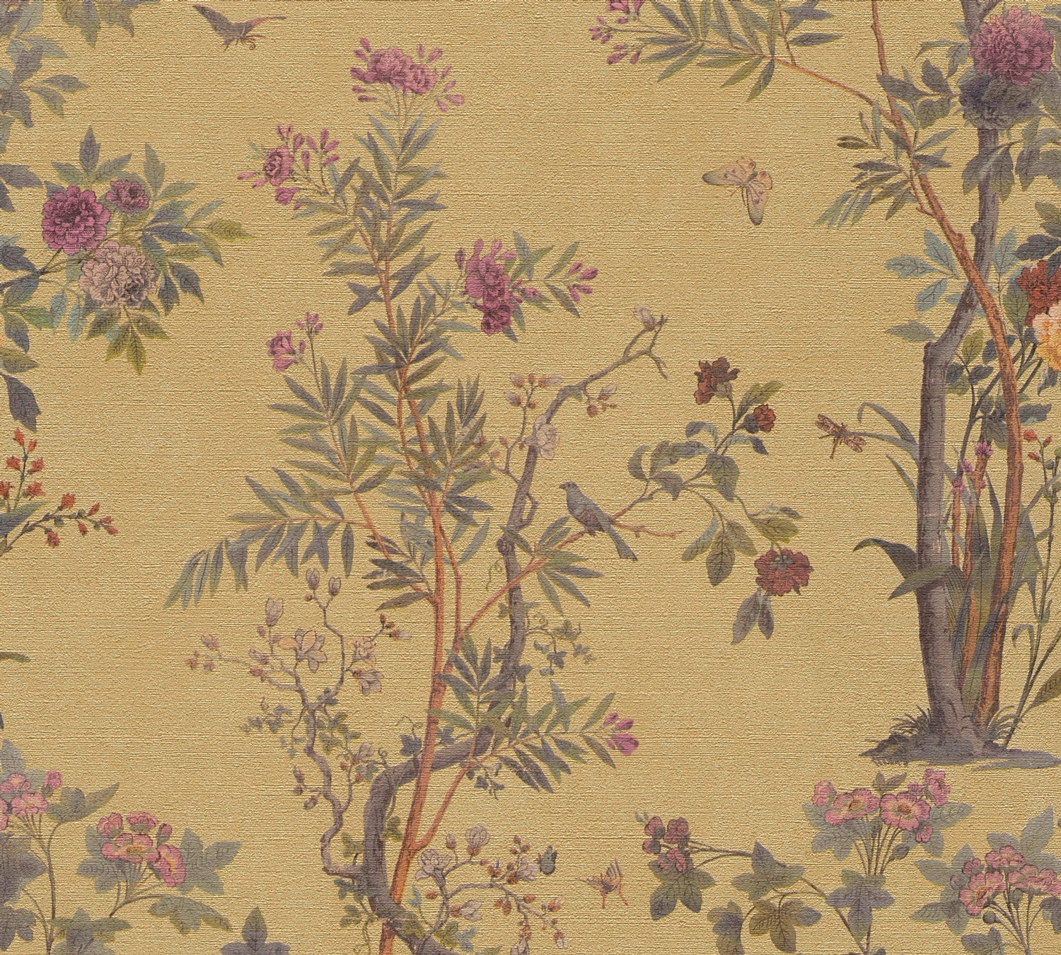 AS Vliestapete History of Art 2 Floral Grün 790432