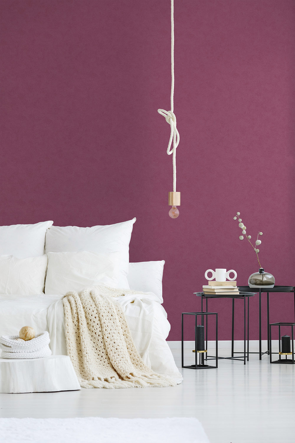 AS Création Vliestapete Pop Style lila/pink 375070