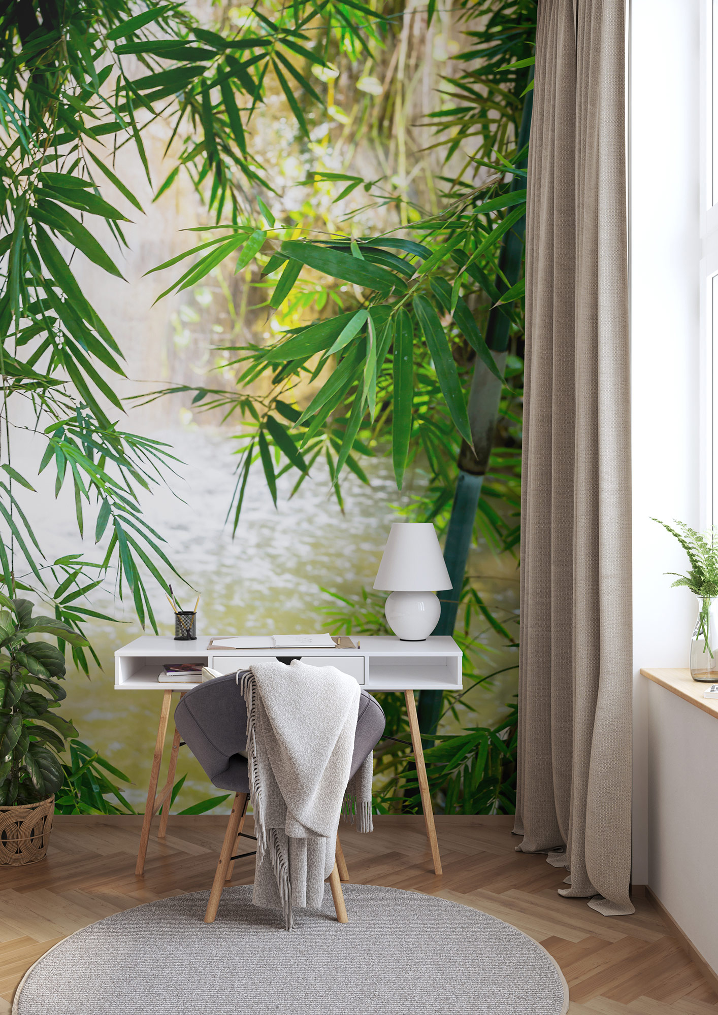 Rasch Fototapete Magic Walls Bambus 363364