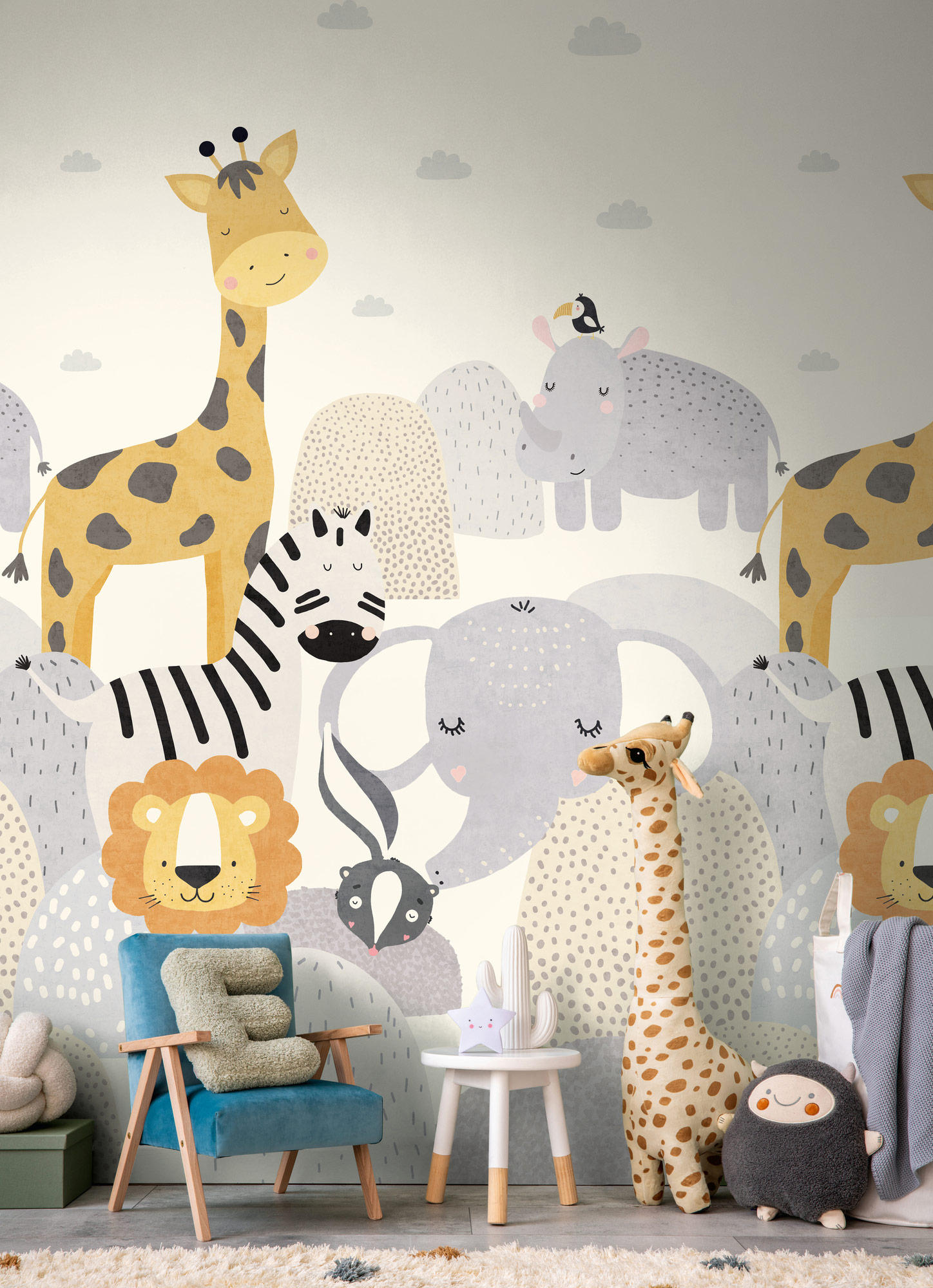AS Fototapete Kids Studio Kinder Grau 792893
