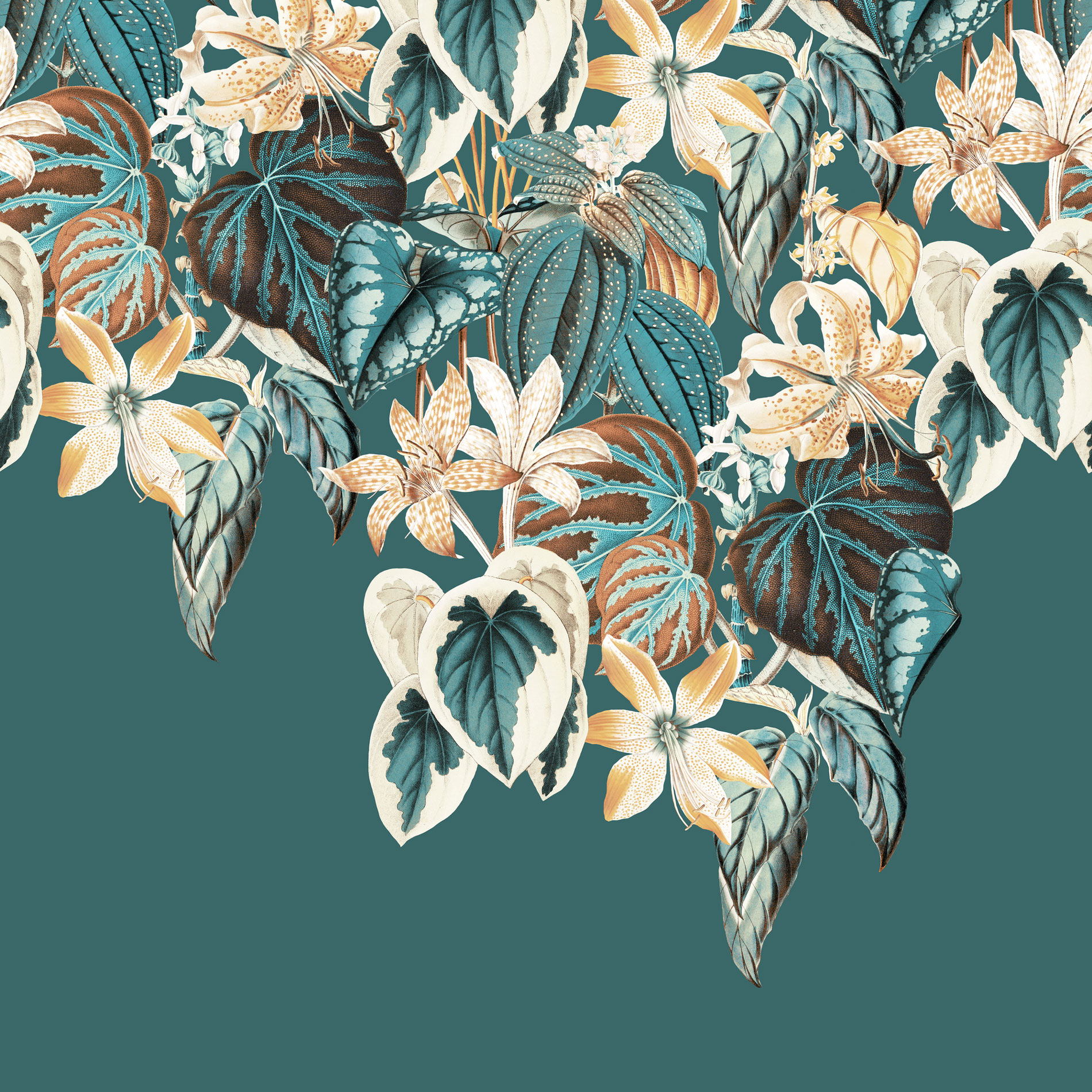 Rasch Fototapete Magic Walls Blätter 590029