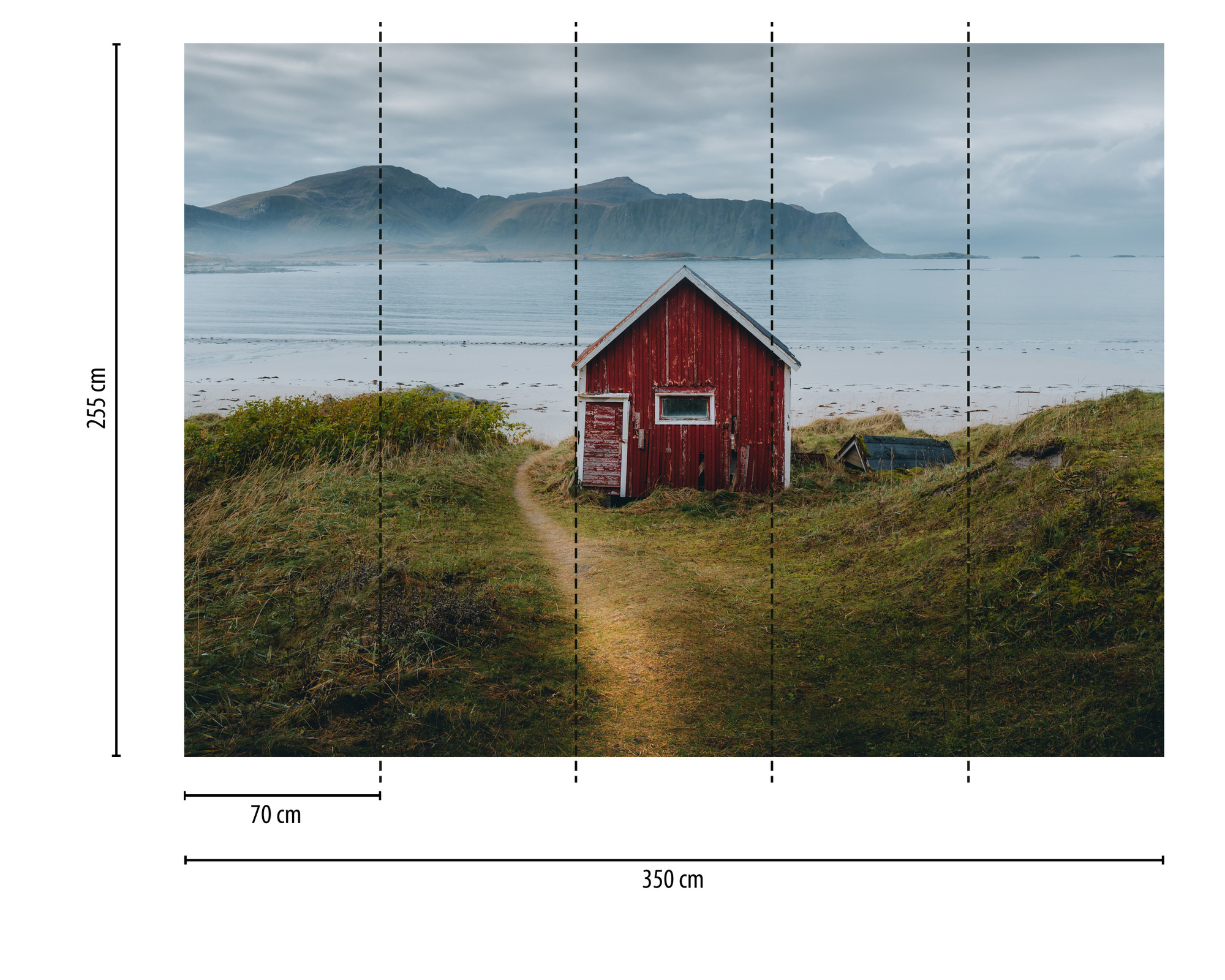 AS Fototapete Designwalls 2 Natur See DD123820