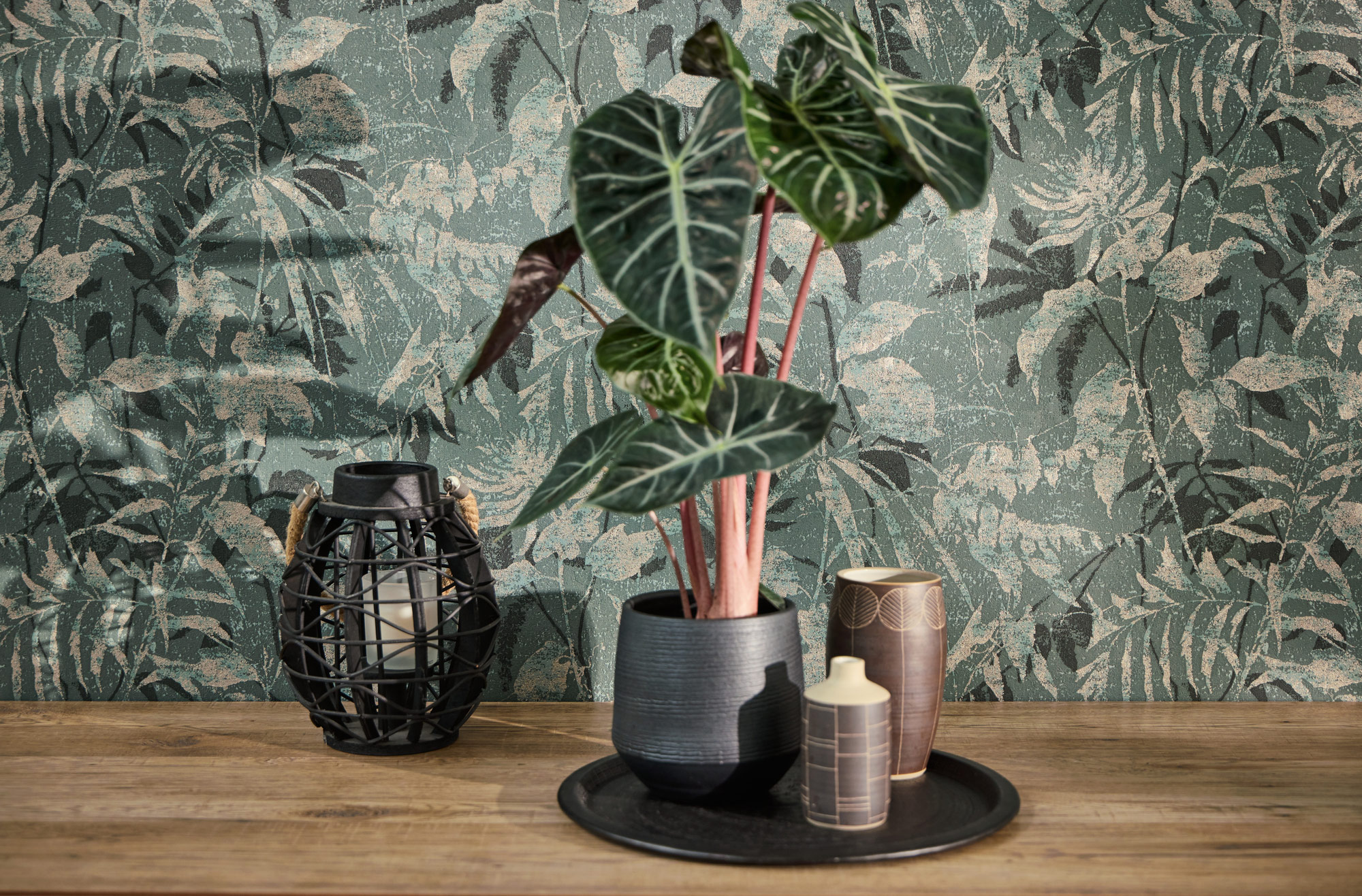 AS Vliestapete MS Hot Spots Floral Blau 782035