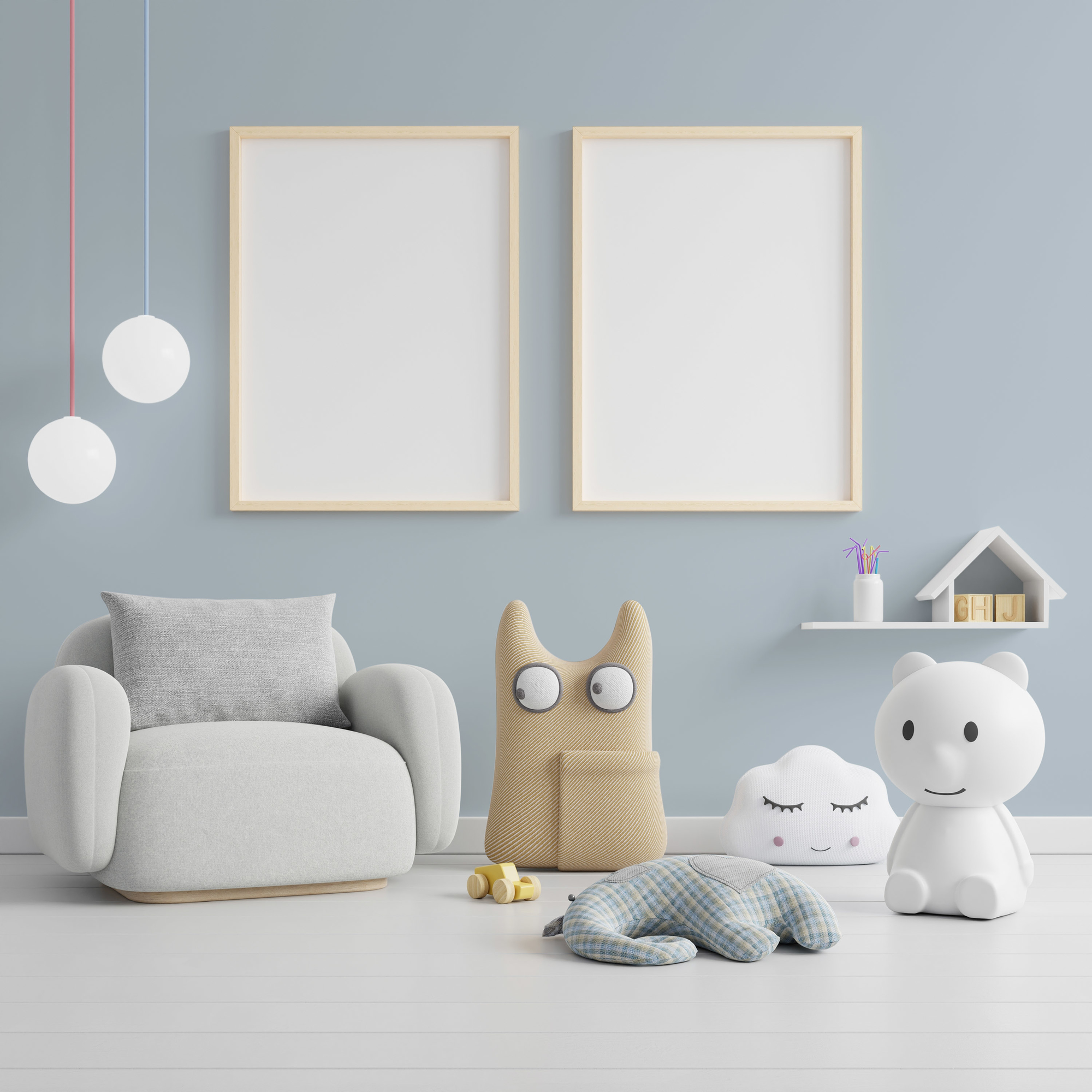 AS Premium Innenwandfarbe Puro c3003 ocean blue 1 L