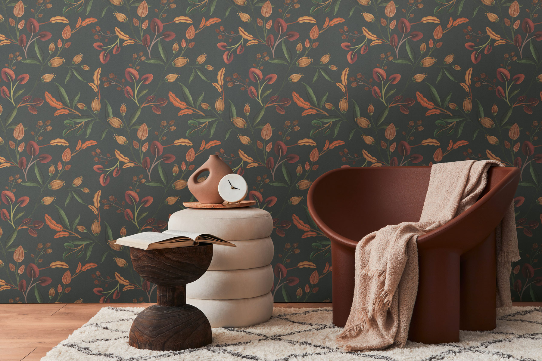 AS Vliestapete Anna d'Andrea Floral Grün 782112 AS Vliestapete Anna d'Andrea Floral Grün 782112