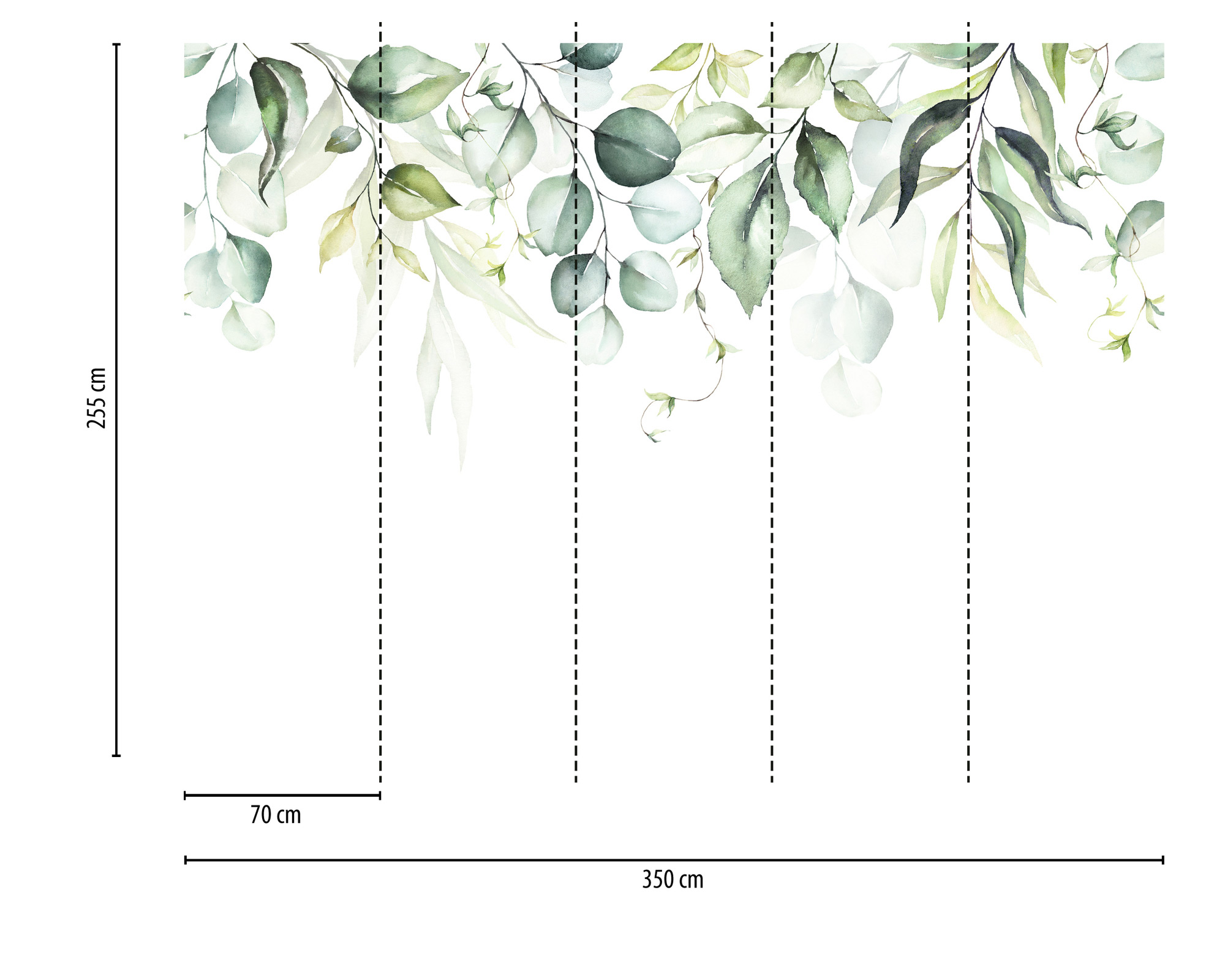 AS Fototapete Designwalls 2 Pflanzen Kunst Blätter DD123534