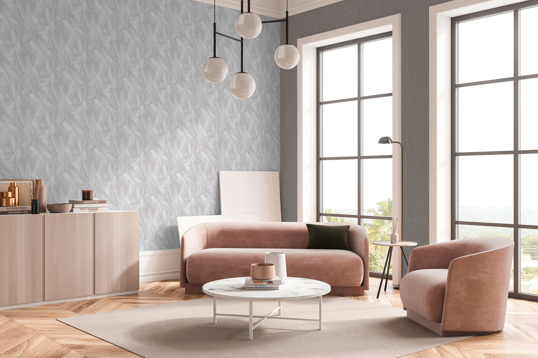 AS Vliestapete Daniel Hechter 7 Grafik Grau 361336