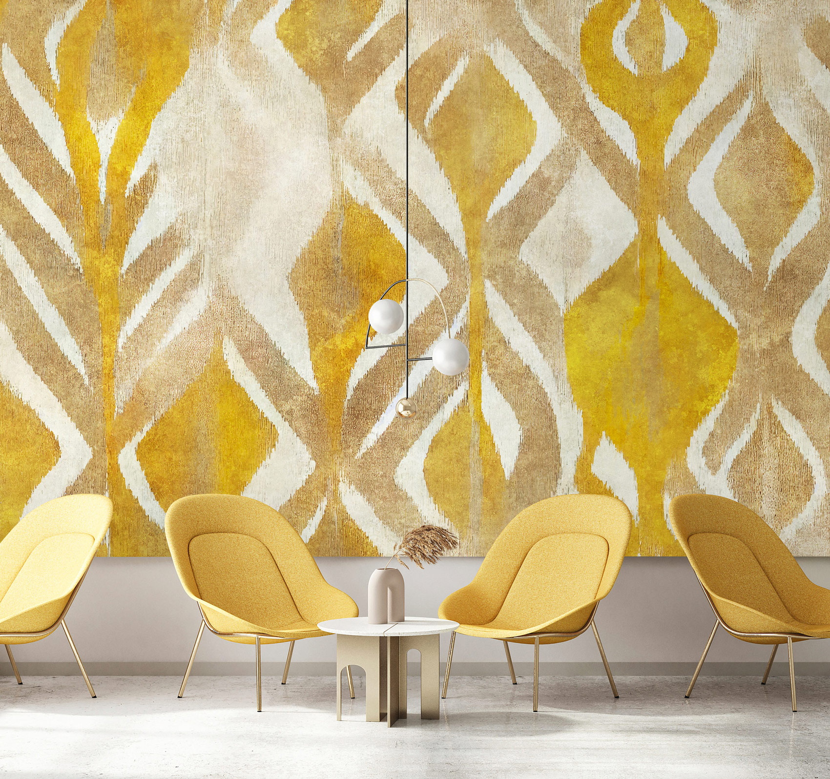 AS Fototapete Walls by Patel 5 Geometrisch Gelb DD134213