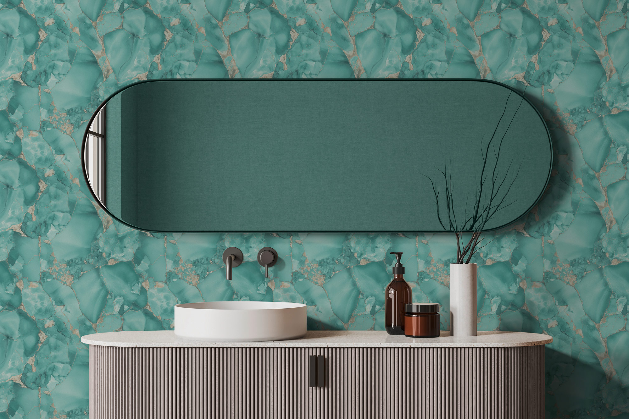 AS Vliestapete PintWalls 3 Designtapete Grün 791681