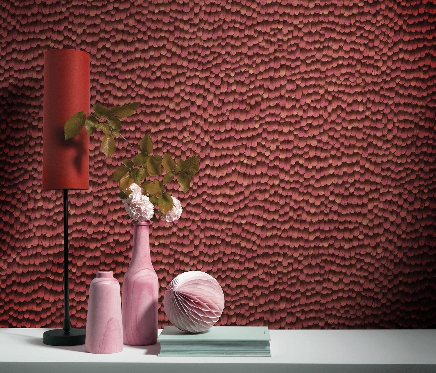 Erismann Vliestapete Paradisio 2 rot 1012906