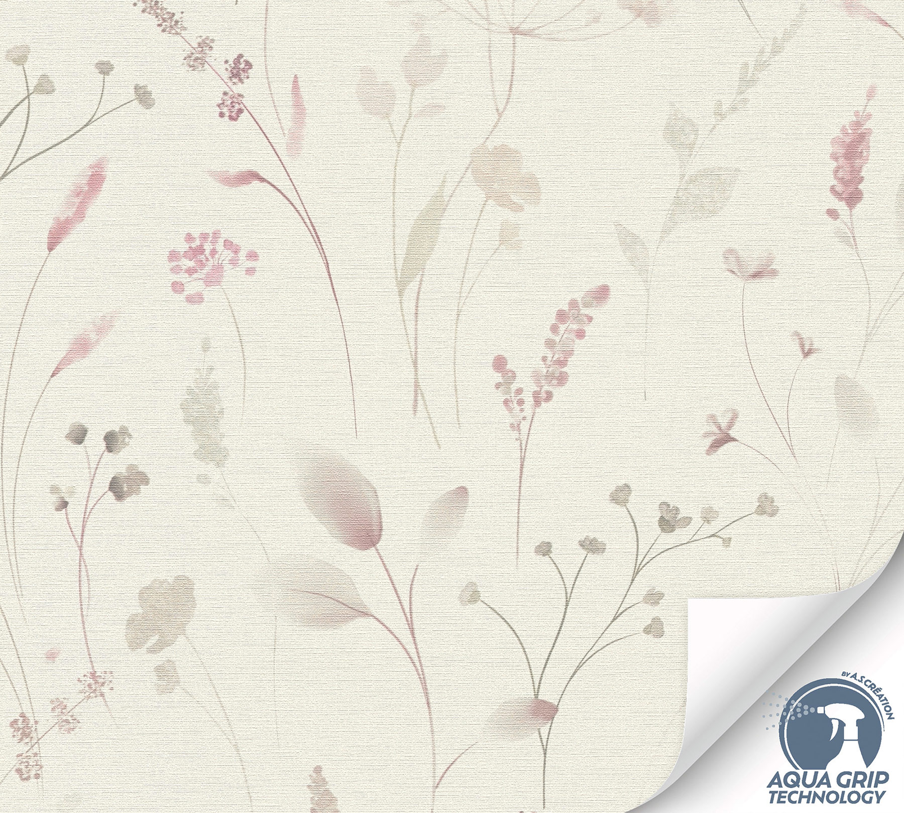AS Vliestapete Cosiness Designdrop 2 Floral Weiß 792401