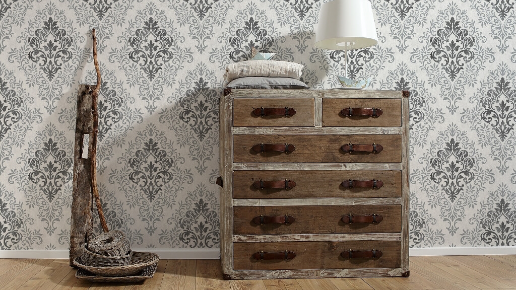 AS Vliestapete Jette 4 Ornamente Barocktapete 339241