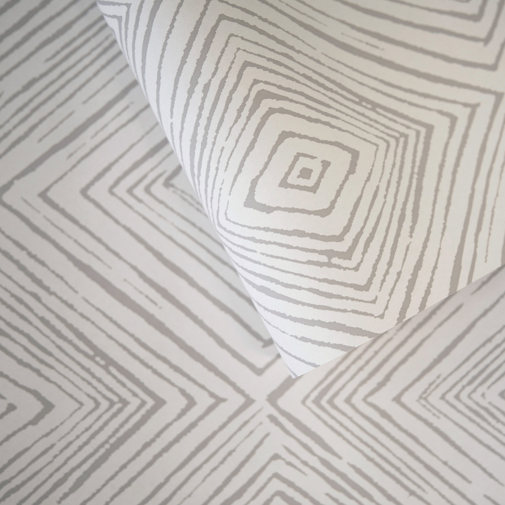 Hohenberger Vliestapete Chalk Diamand Taupe 65513