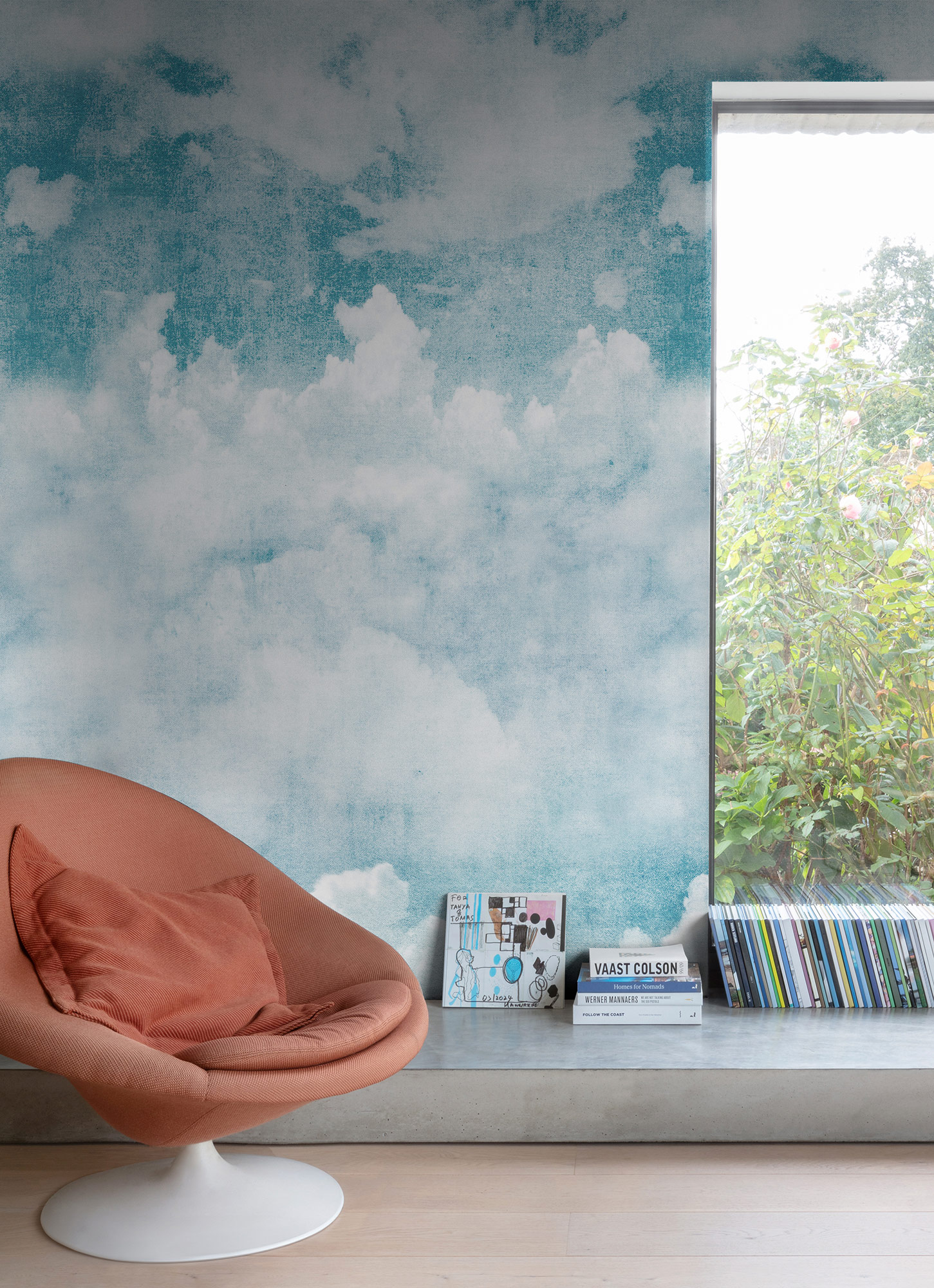 Grandeco Wandbild Eine Rolle ein Motiv 2 Wolken A42501