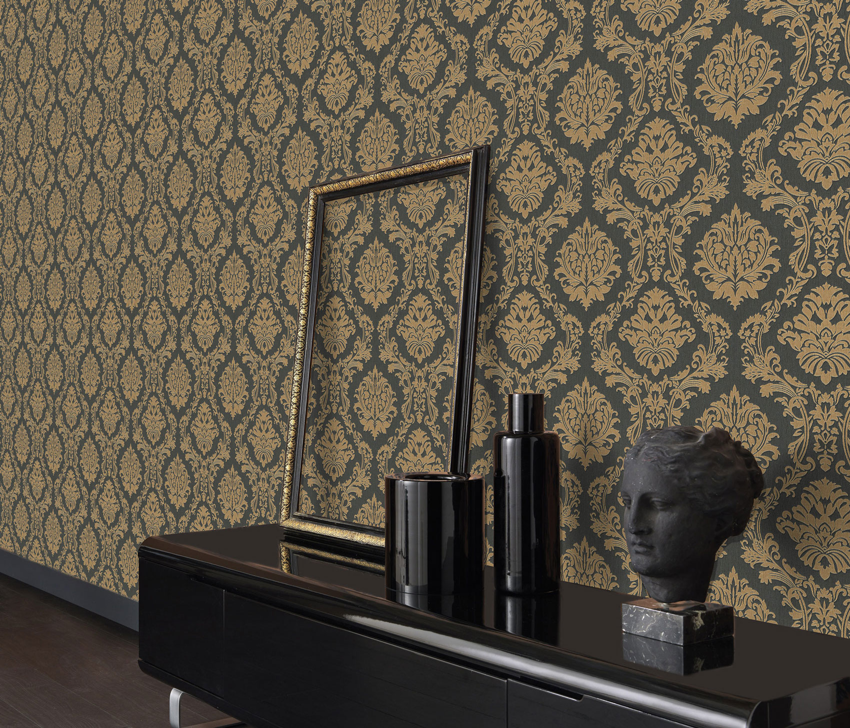 Erismann Vliestapete Versailles Barocktapete gold 1028815