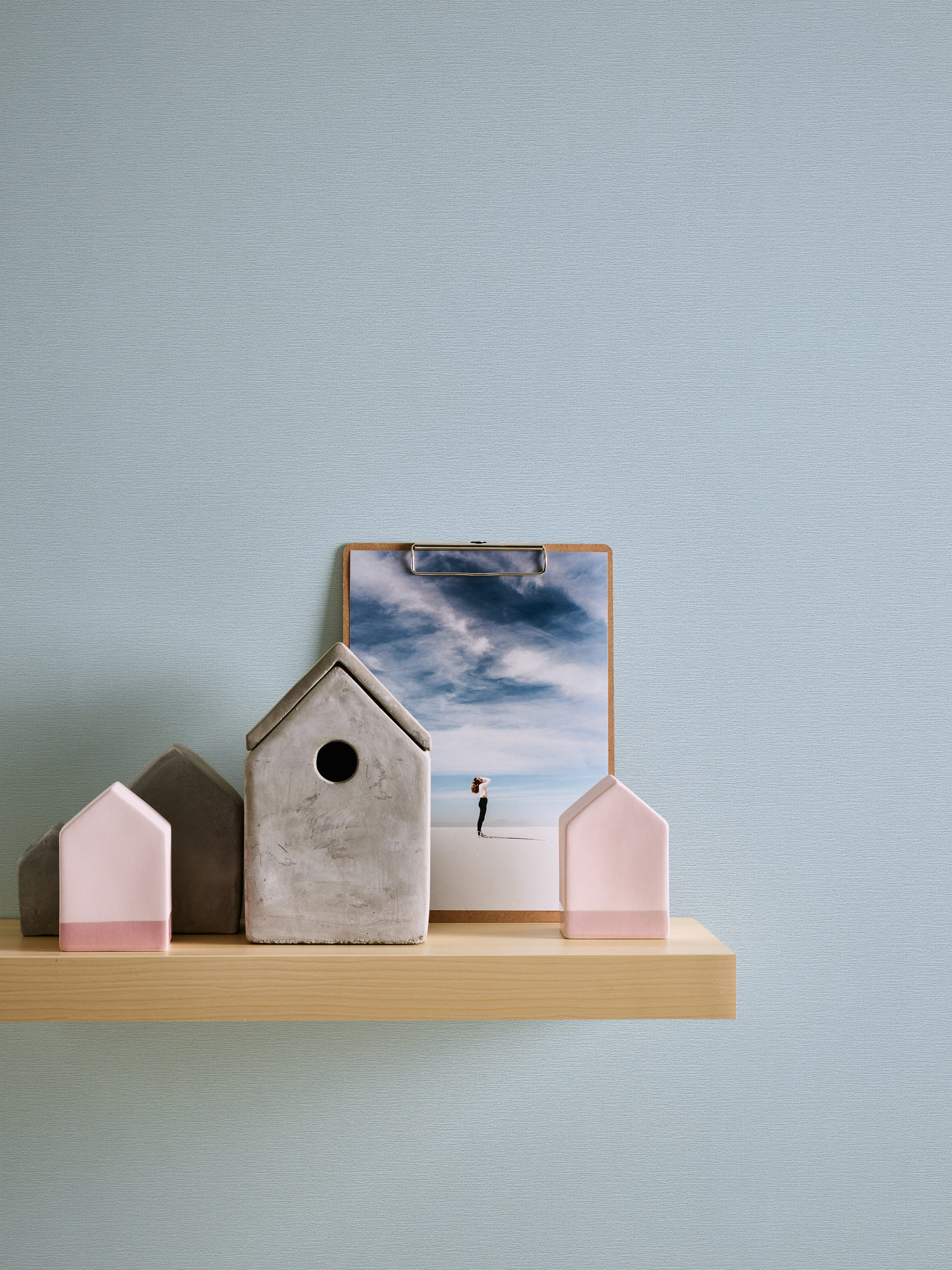 AS Vliestapete Attractive Unitapete Blau 367135