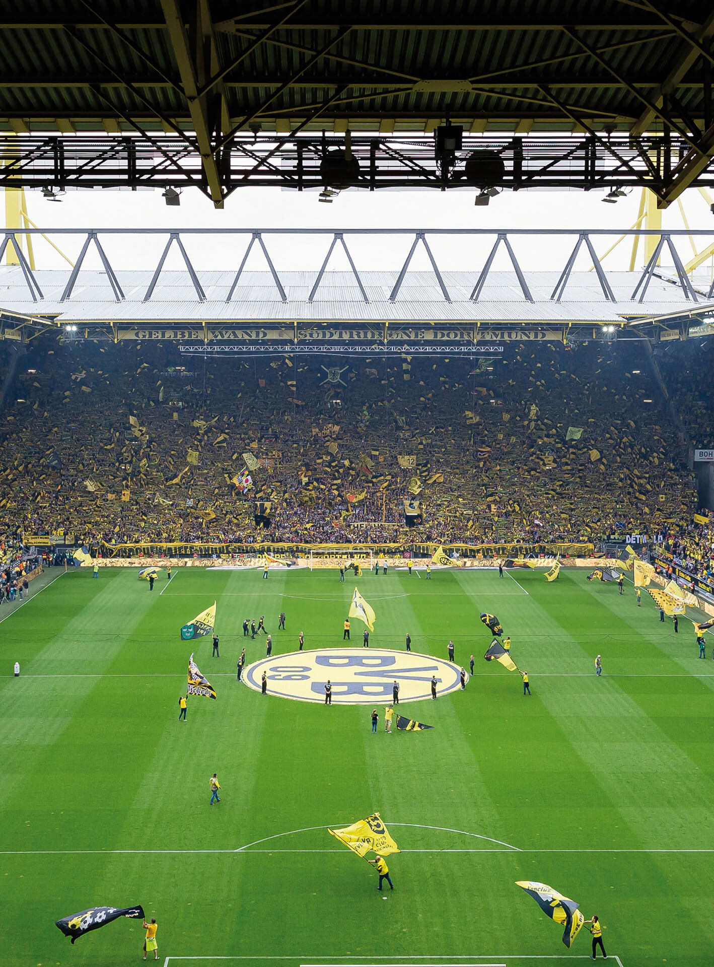 AS Fototapete Designwalls 2.0 BVB Fan Choreo DD119118