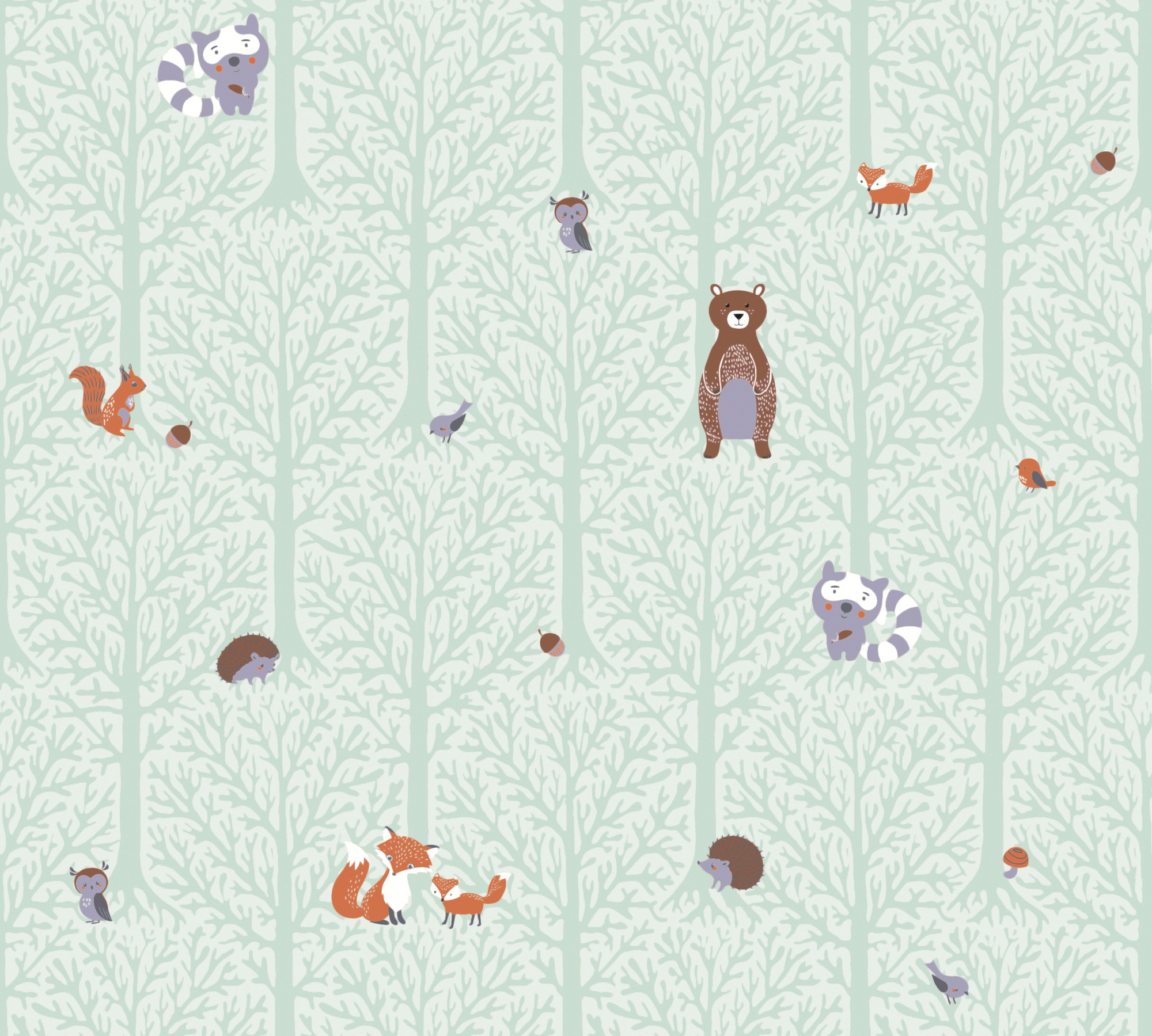 AS Vliestapete Little Love Waldtapete Tiere 381192 AS Vliestapete Little Love Waldtapete Tiere 381192
