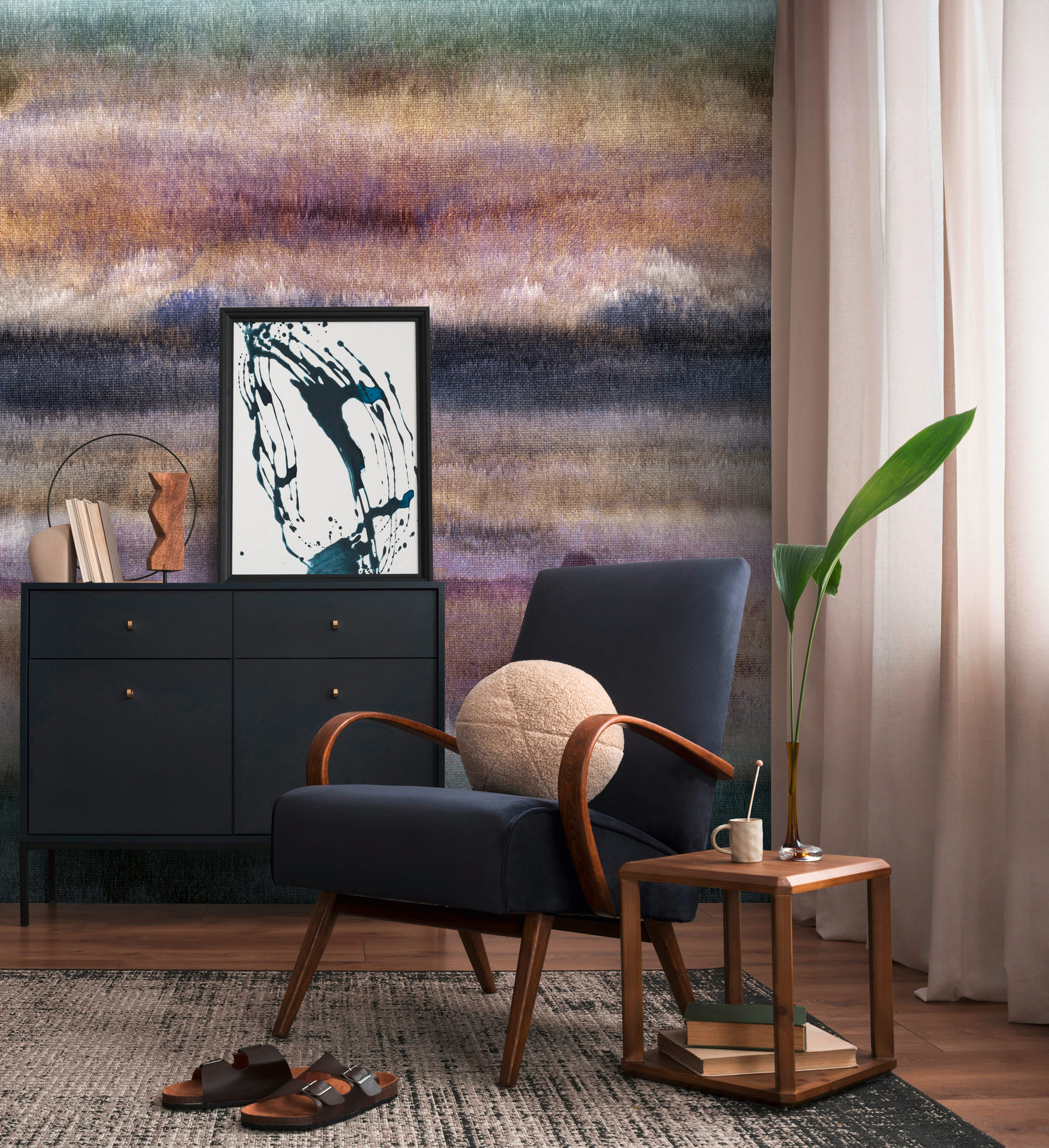 Livingwalls Vliestapete The Wall 3 Abstrakt 398911