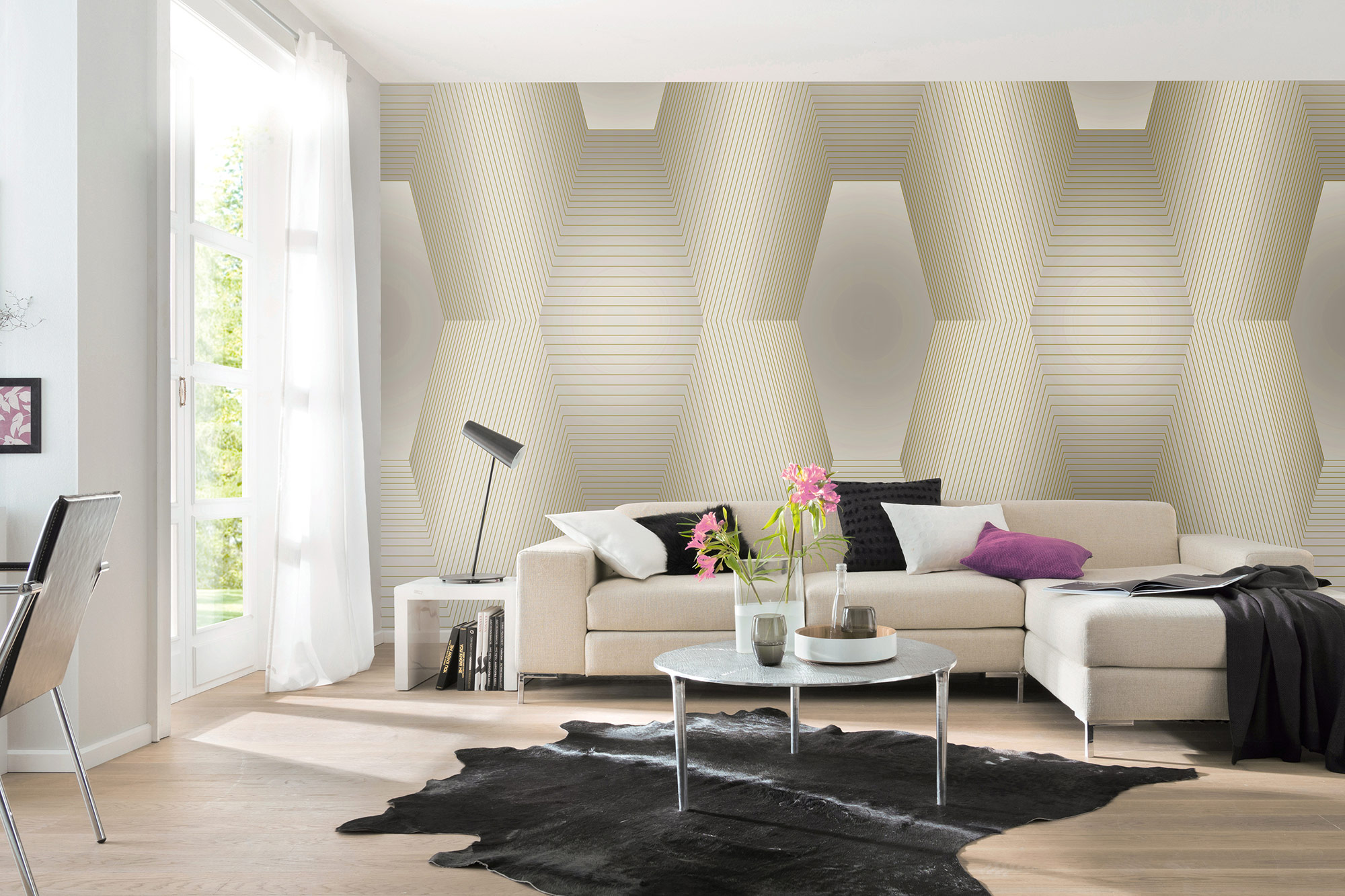 Erismann Fototapete GMK Art Edition Orion weiß 224710