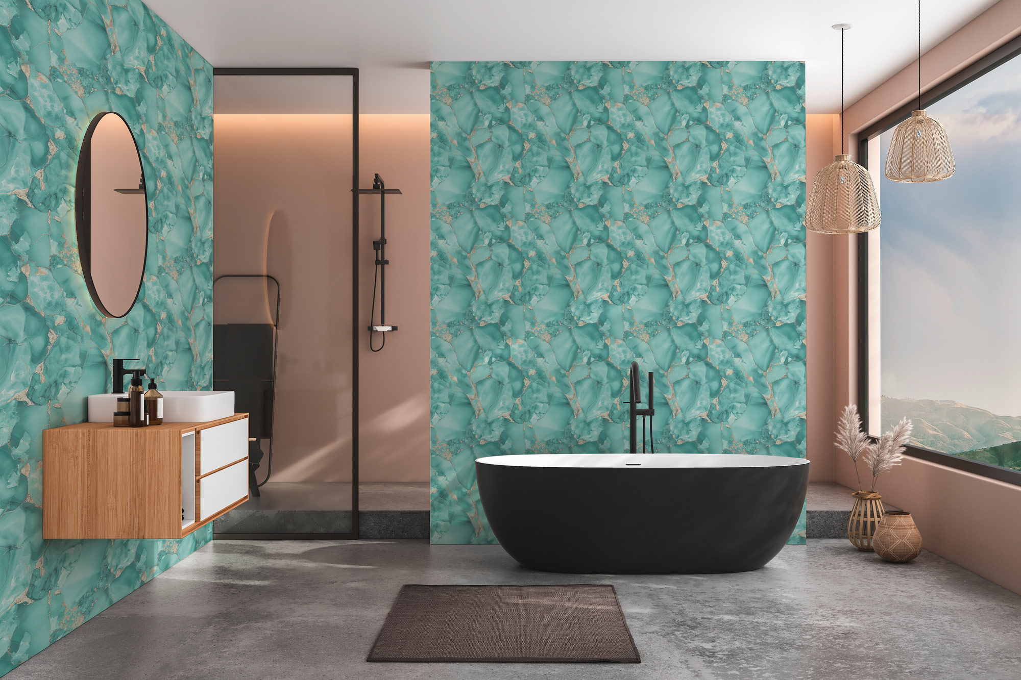 AS Vliestapete PintWalls 3 Designtapete Grün 791681